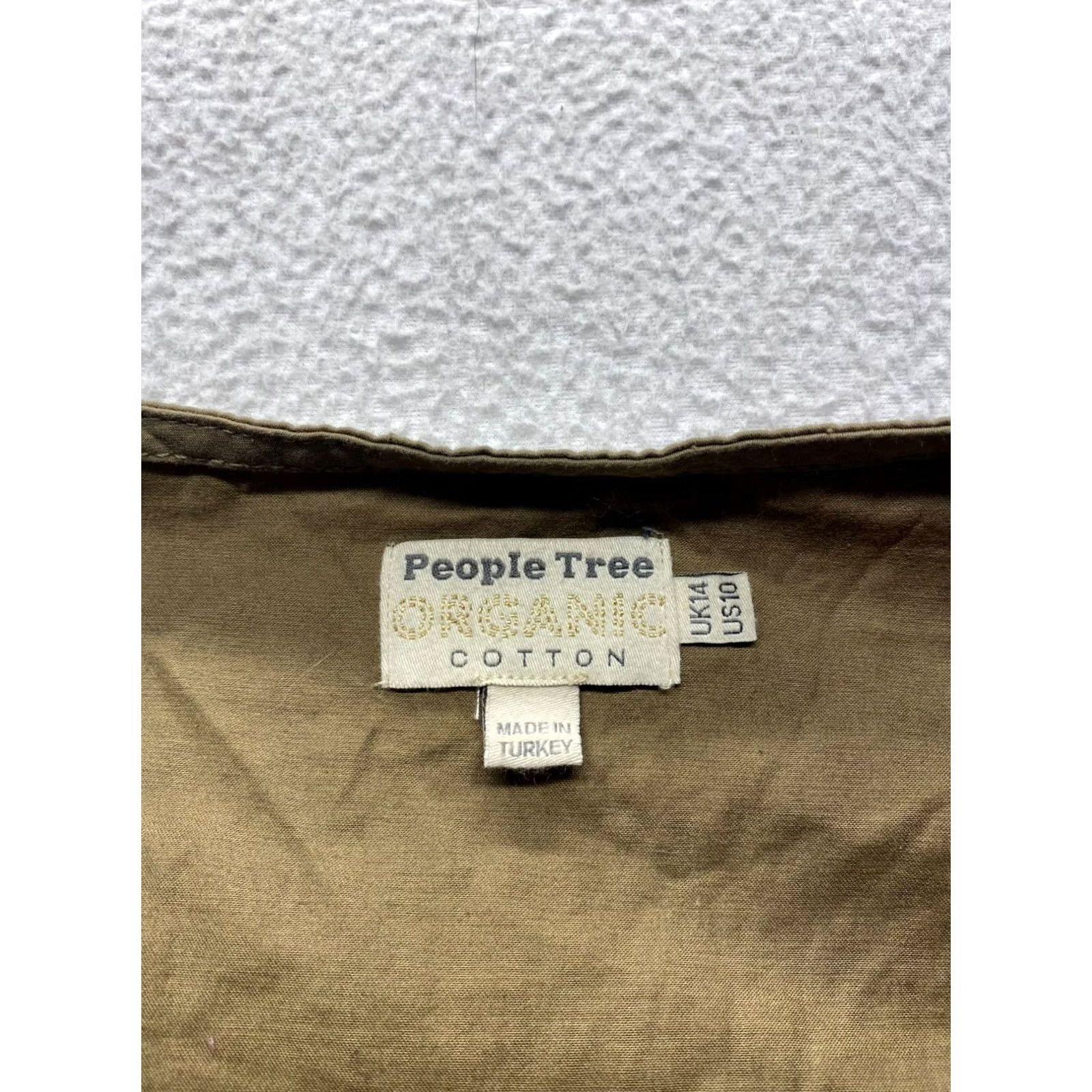 Vintage People Tree Organic Cotton Jumpsuit Womens 10 Size 32" / US 10 / IT 46 - 6 Thumbnail