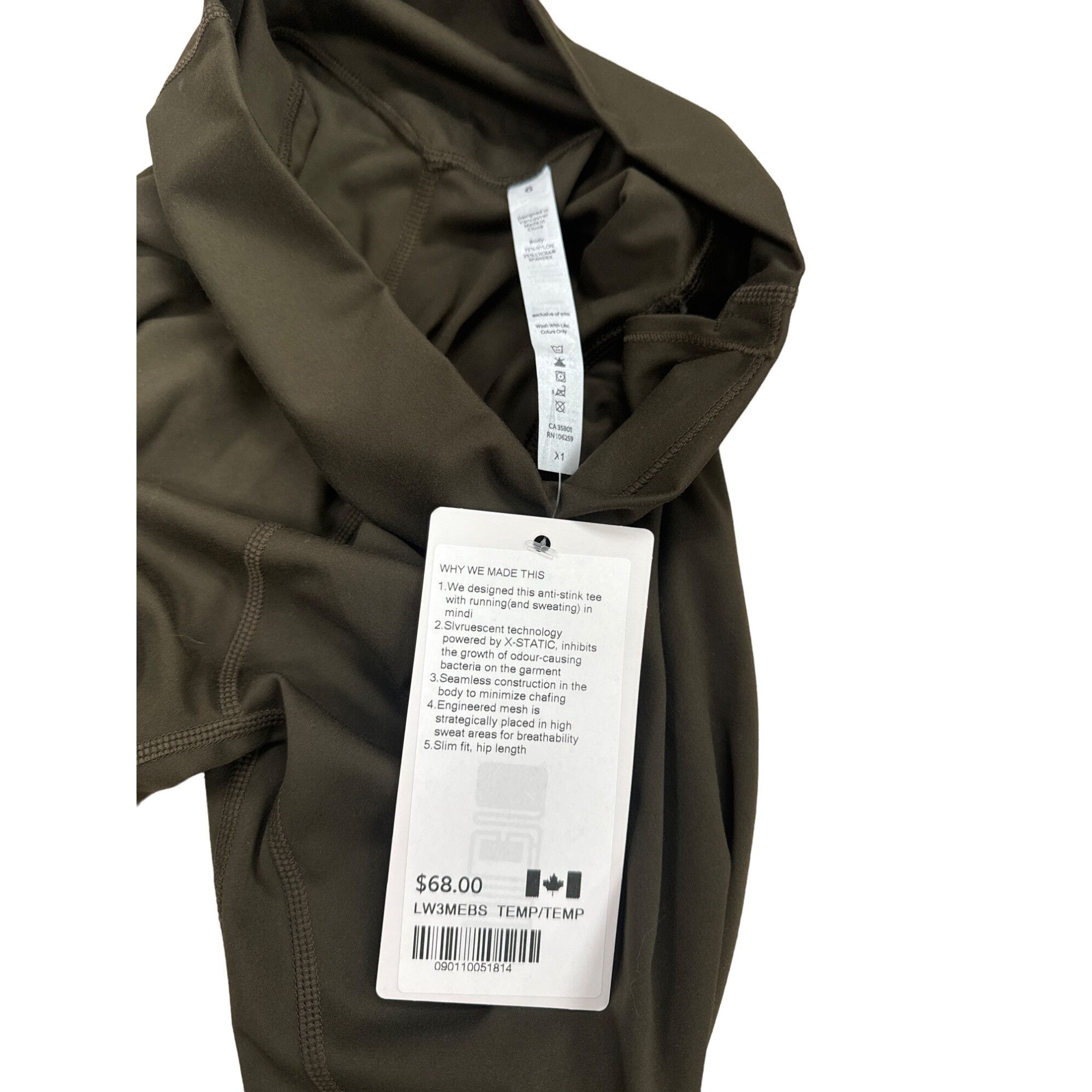 Lululemon Lululemon women’s stretch spandex yoga workout pants green s Size 28" / US 6 / IT 42 - 8 Thumbnail