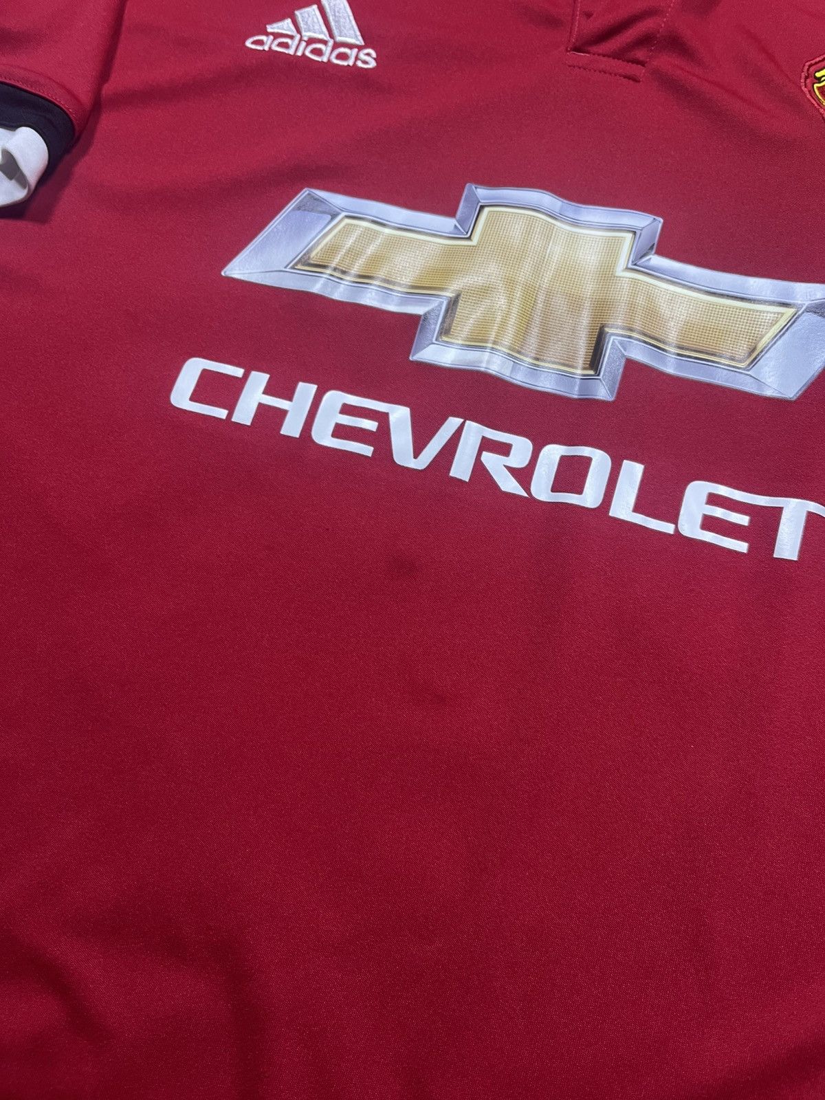 Adidas Manchester United Chevrolet Football Jersey Adidas Home Size US XL / EU 56 / 4 - 4 Thumbnail