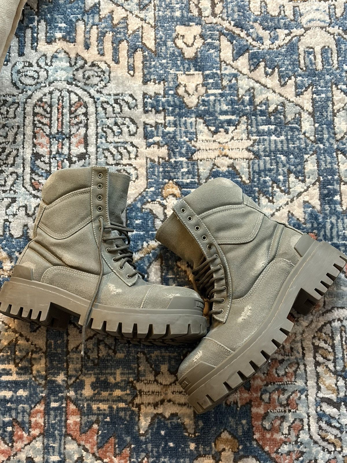 Green Strike Boots | Grailed