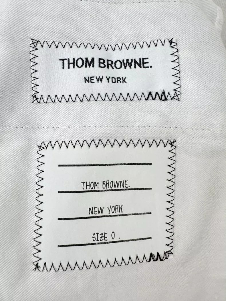 Thom Browne Thom Browne size0 A woolen plaid jacket Size 34S - 8 Thumbnail