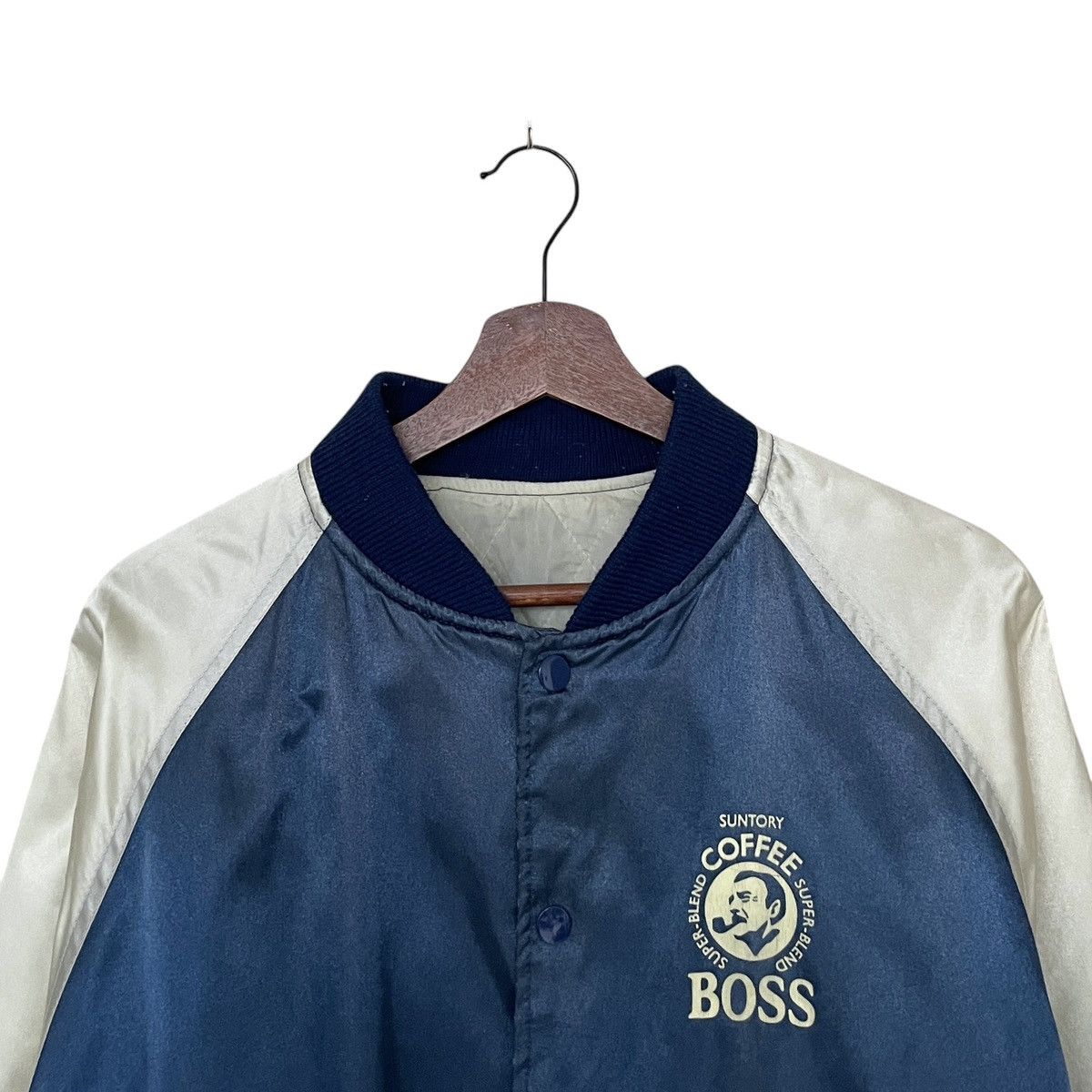 Japanese Brand × Vintage Vintage Japanese Brand Suntory Coffee Sukajan Jacket 1990s Size US L / EU 52-54 / 3 - 7 Thumbnail