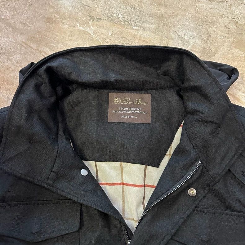 Loro Piana LORO PIANA Black trench coat Size US L / EU 52-54 / 3 - 4 Thumbnail