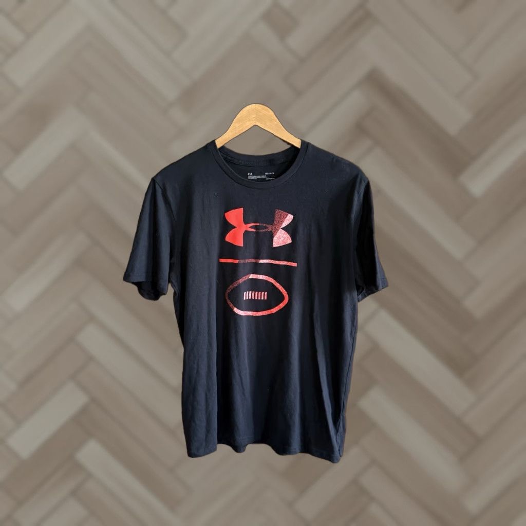 Under Armour Under Armour Mens Black Short Sleeve T-Shirt Size M Size US M / EU 48-50 / 2 - 1 Thumbnail