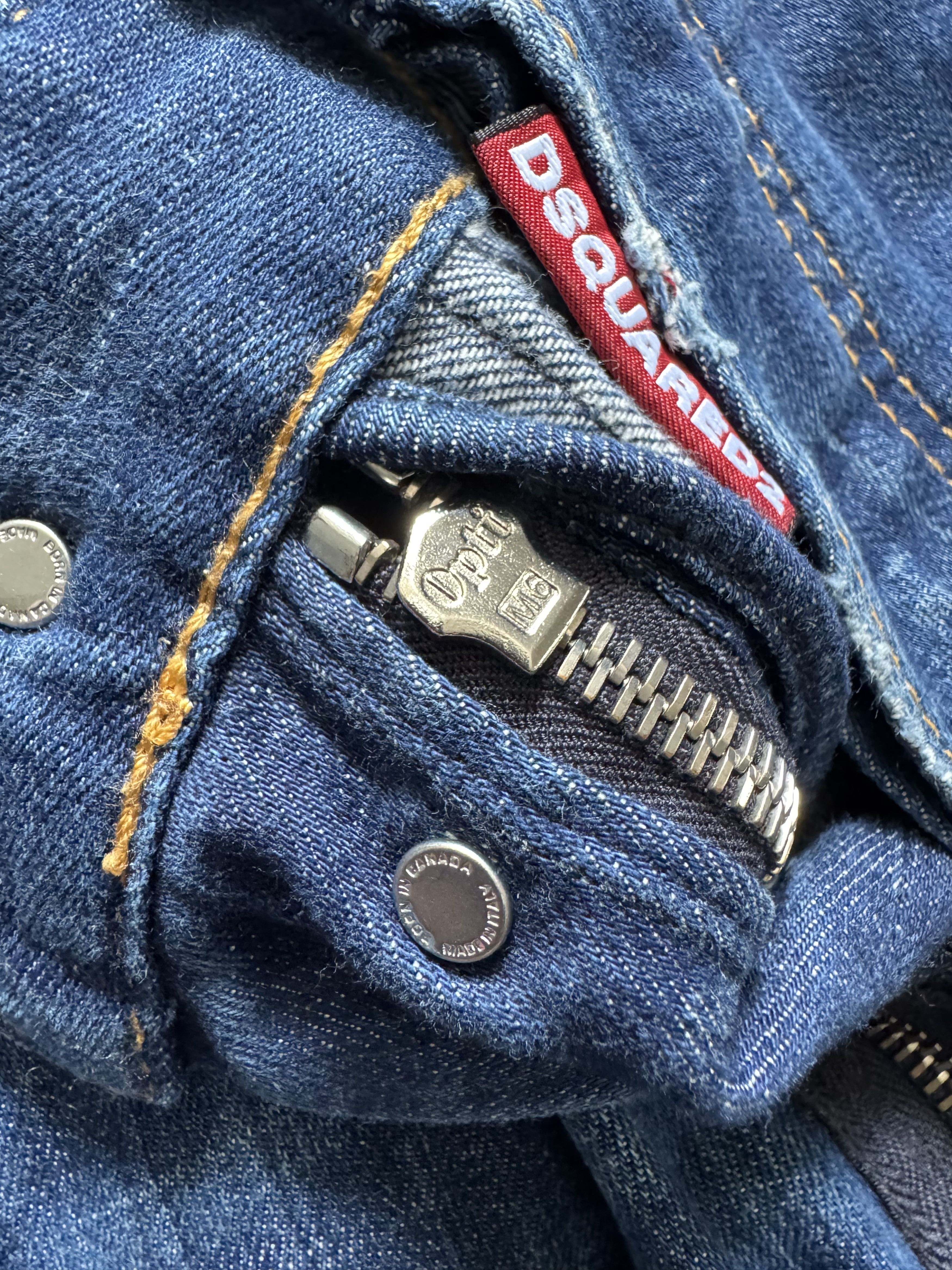 Dsquared2 Dsquared2 Distressed Painted Slim Jeans Denim Pants Size US 36 / EU 52 - 9 Thumbnail