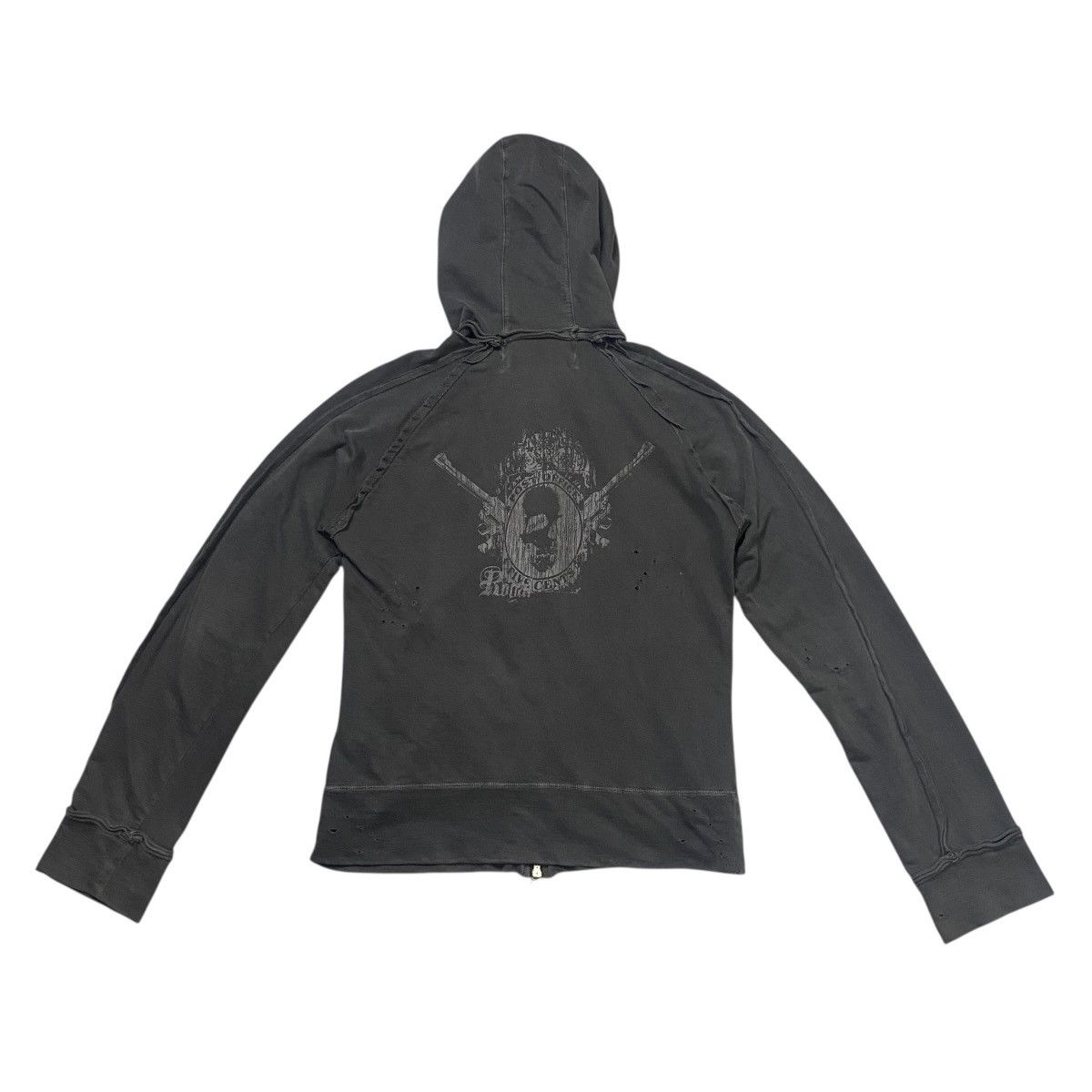 If Six Was Nine Casva distressed hoodie jacket Size US S / EU 44-46 / 1 - 2 Thumbnail