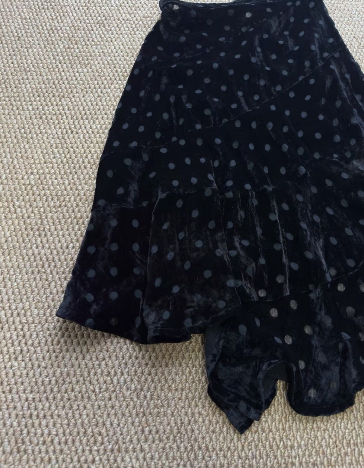 Comme des Garcons Comme des Garçons Dot Irregular Deconstructed Skirt K23 Size 26" / US 2 / IT 38 - 2 Thumbnail
