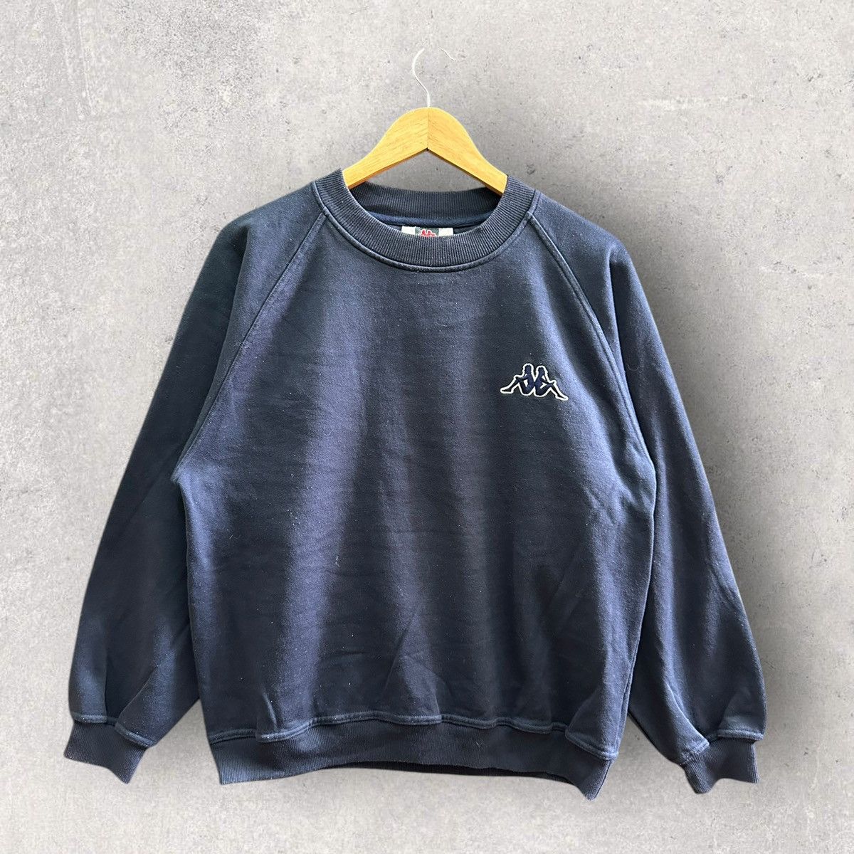 Japanese Brand × Kappa × Vintage Vintage 90’s Kappa Small Logo Crewneck Sweatshirt Size US M / EU 48-50 / 2 - 1 Thumbnail