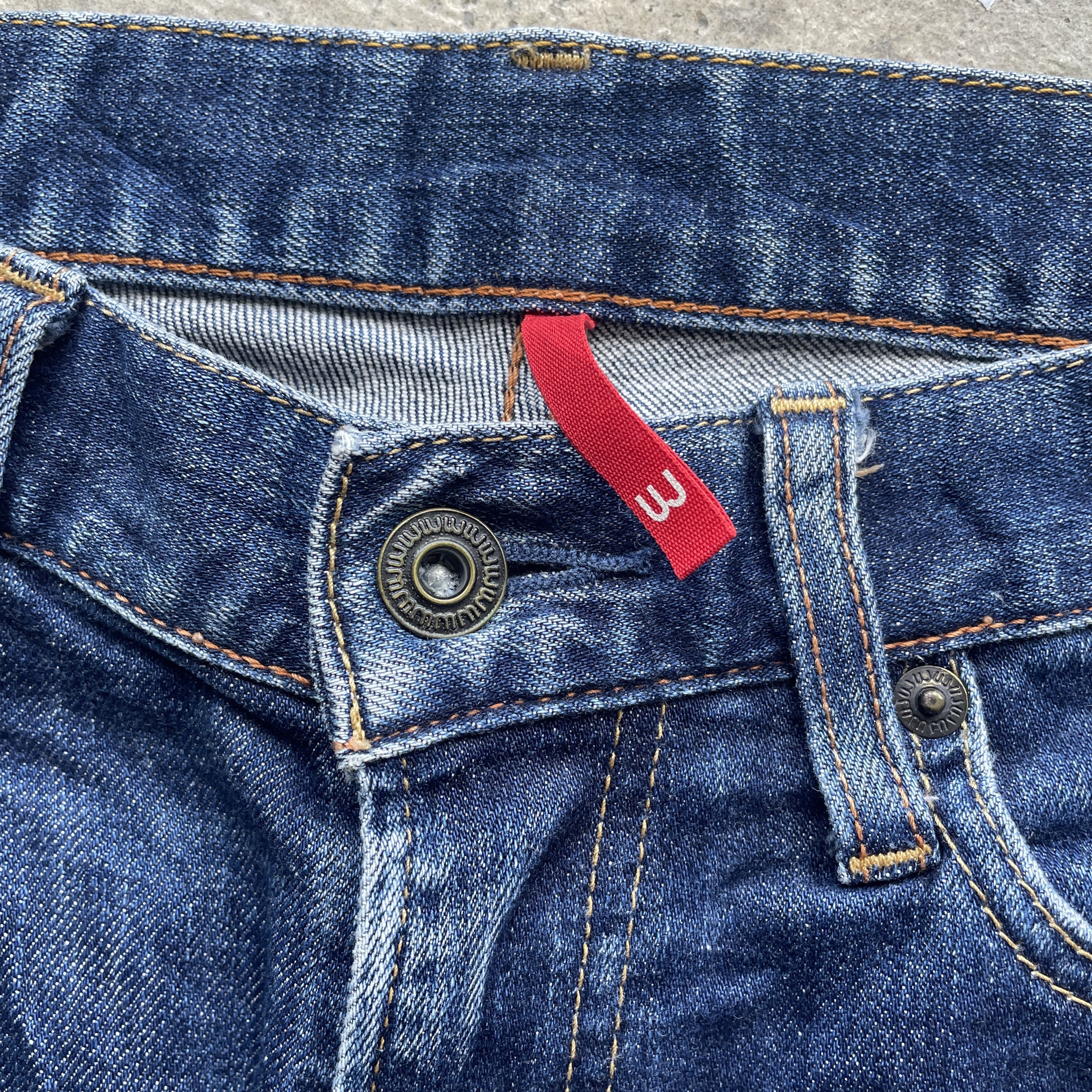 Japanese Brand W29x31 VINTAGE JAPANESE RIPPED FADED DISTRESSED JEANS PANTS Size US 29 - 6 Thumbnail