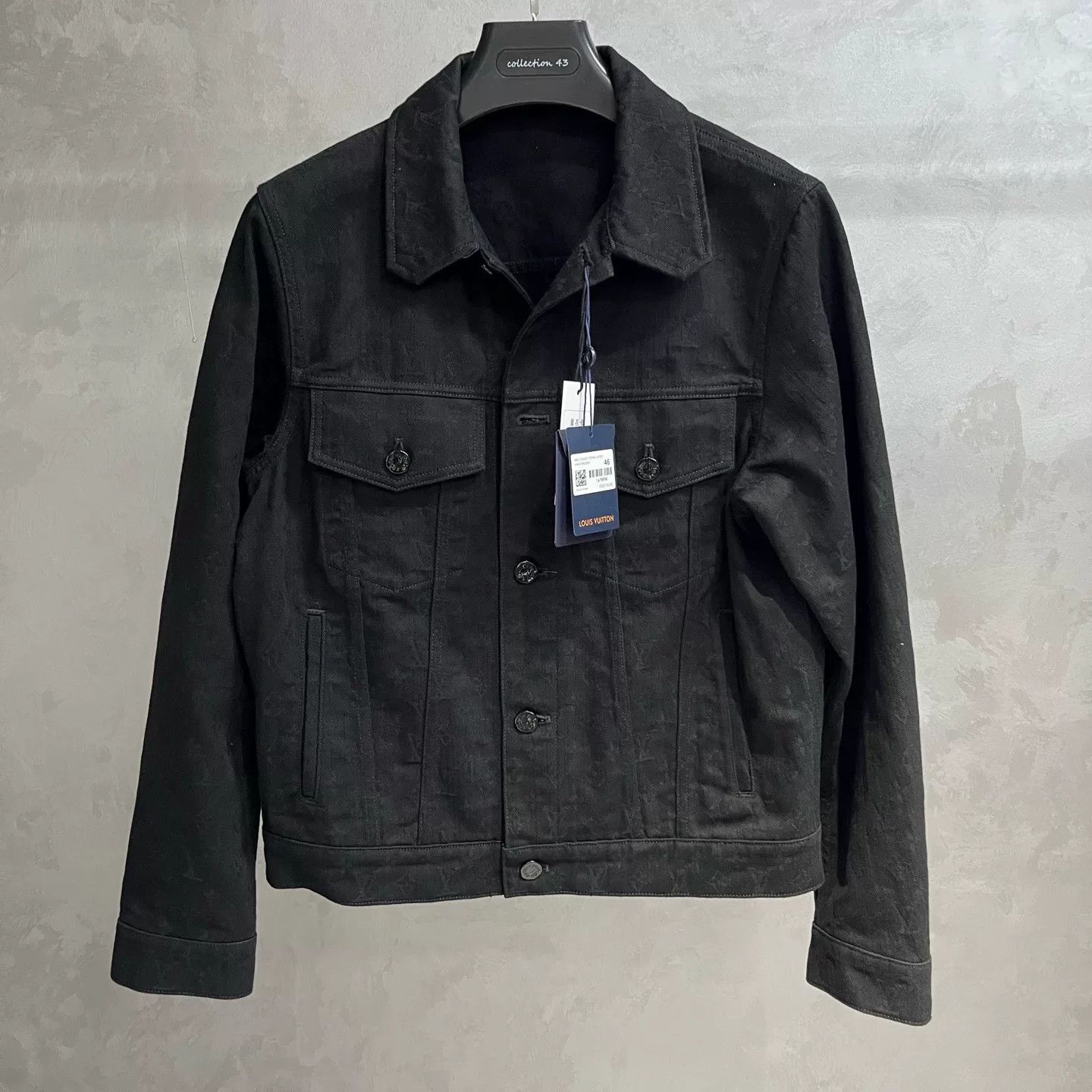 Louis Vuitton Louis Vuitton Denim Printed Black Light Jacket xs Men Size US XS / EU 42 / 0 - 1 Thumbnail