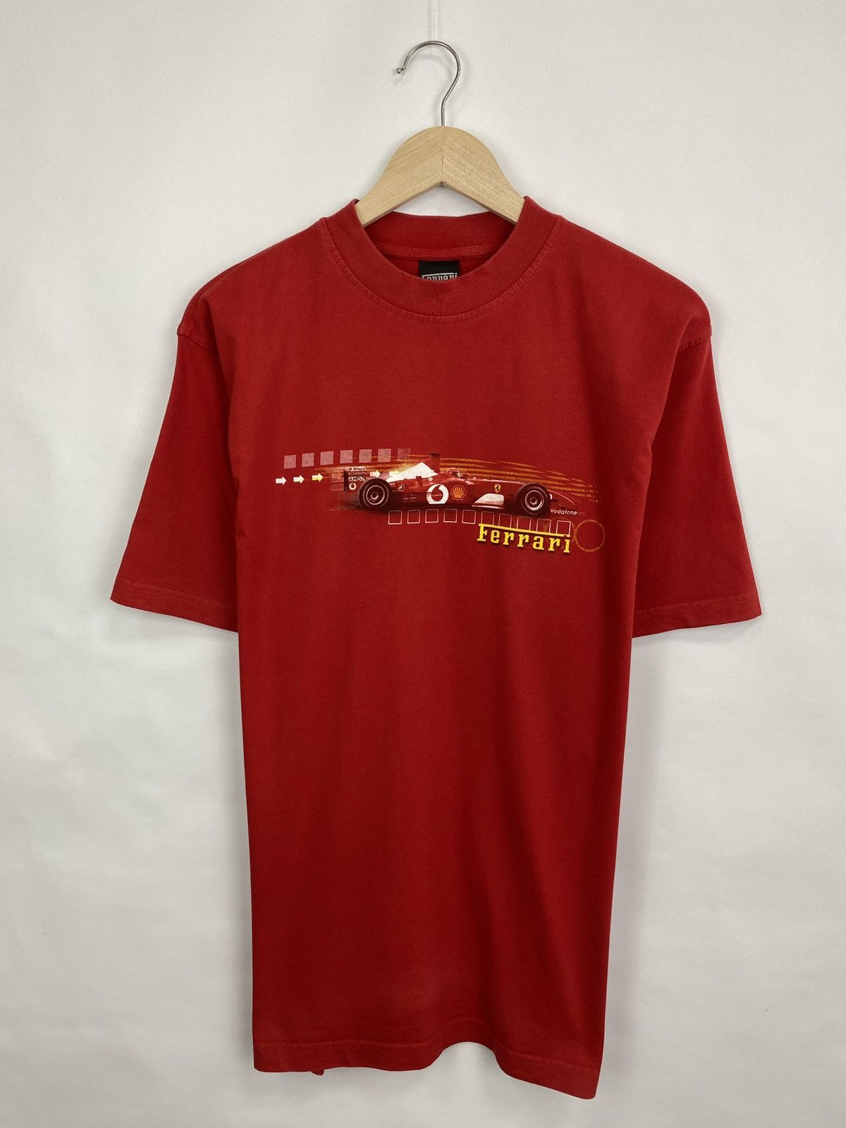Ferrari 🇮🇹 Vintage 1996 Ferrari Racing F1 Graphic Big logo T-Shirt Size US M / EU 48-50 / 2 - 3 Thumbnail