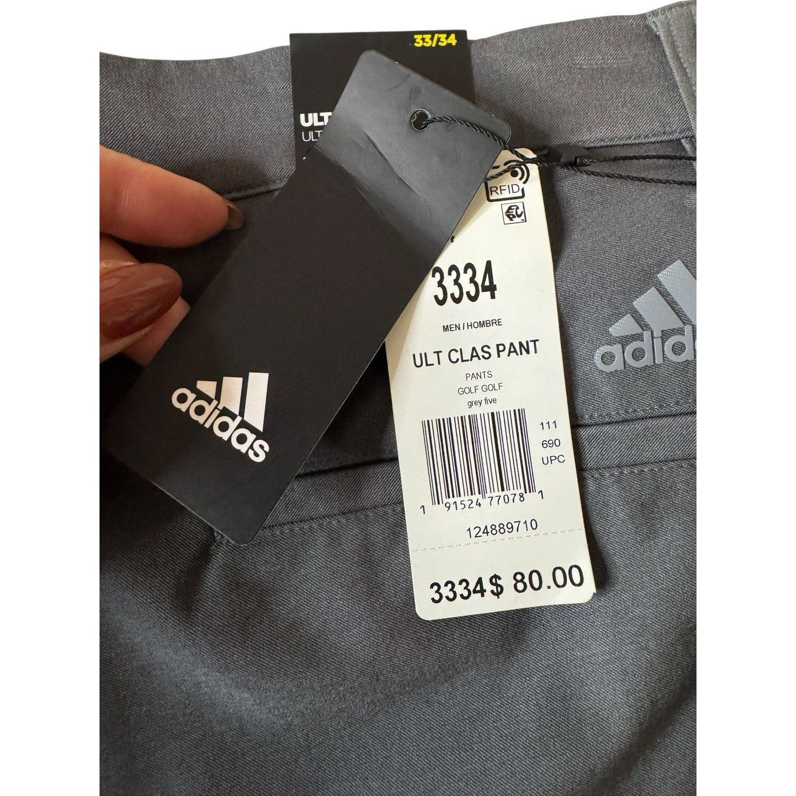Adidas adidas NEW Golf Pants Ultimate365 Classic Size US 33 - 7 Thumbnail