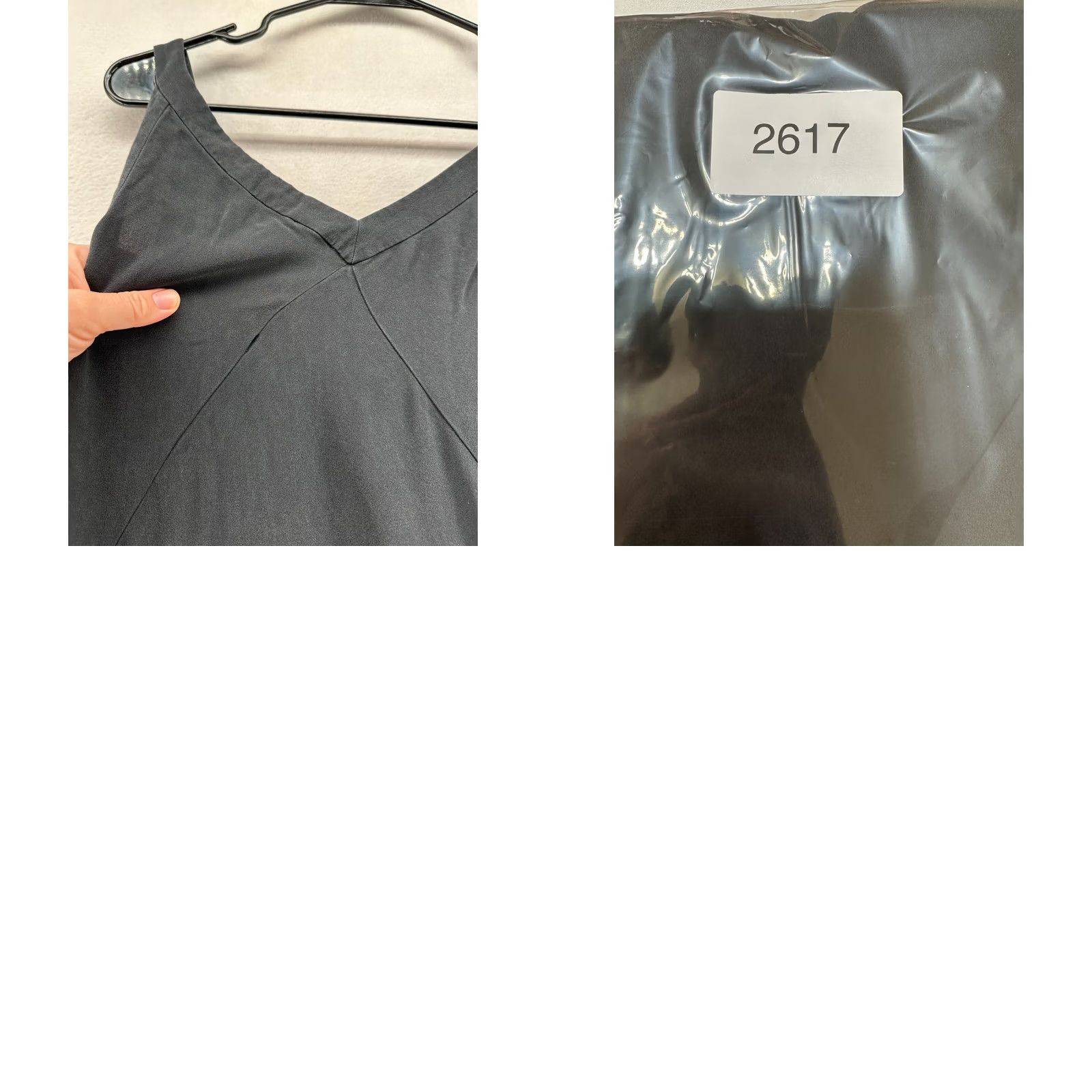 Eileen Fisher VINTAGE? No (excluded) Eileen Fisher A-Line Dress Black Women's M Silk Sleeveless V-Neck Pullover Size M / US 6-8 / IT 42-44 - 8 Thumbnail