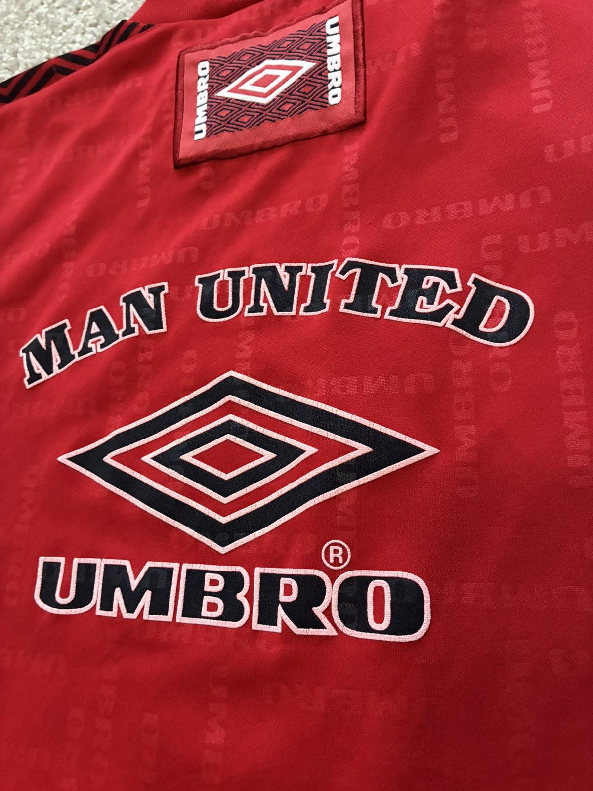 Umbro 90s Manchester United Training Kit Size US L / EU 52-54 / 3 - 9 Thumbnail