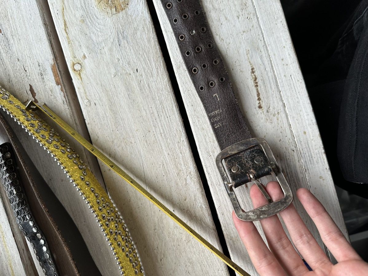 Other 🚨Vintage Crazy Metal Belt Drip Japanese Hype bb Simon Size ONE SIZE - 6 Thumbnail
