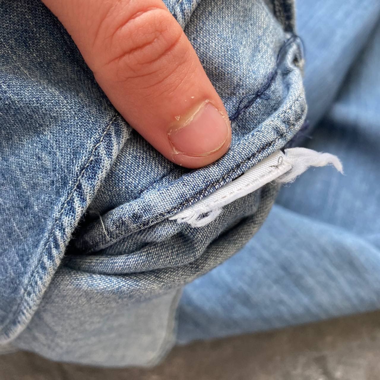 Polo Ralph Lauren × Streetwear × Vintage Vintage polo Ralph Lauren denim shirt button up Size US XL / EU 56 / 4 - 7 Thumbnail