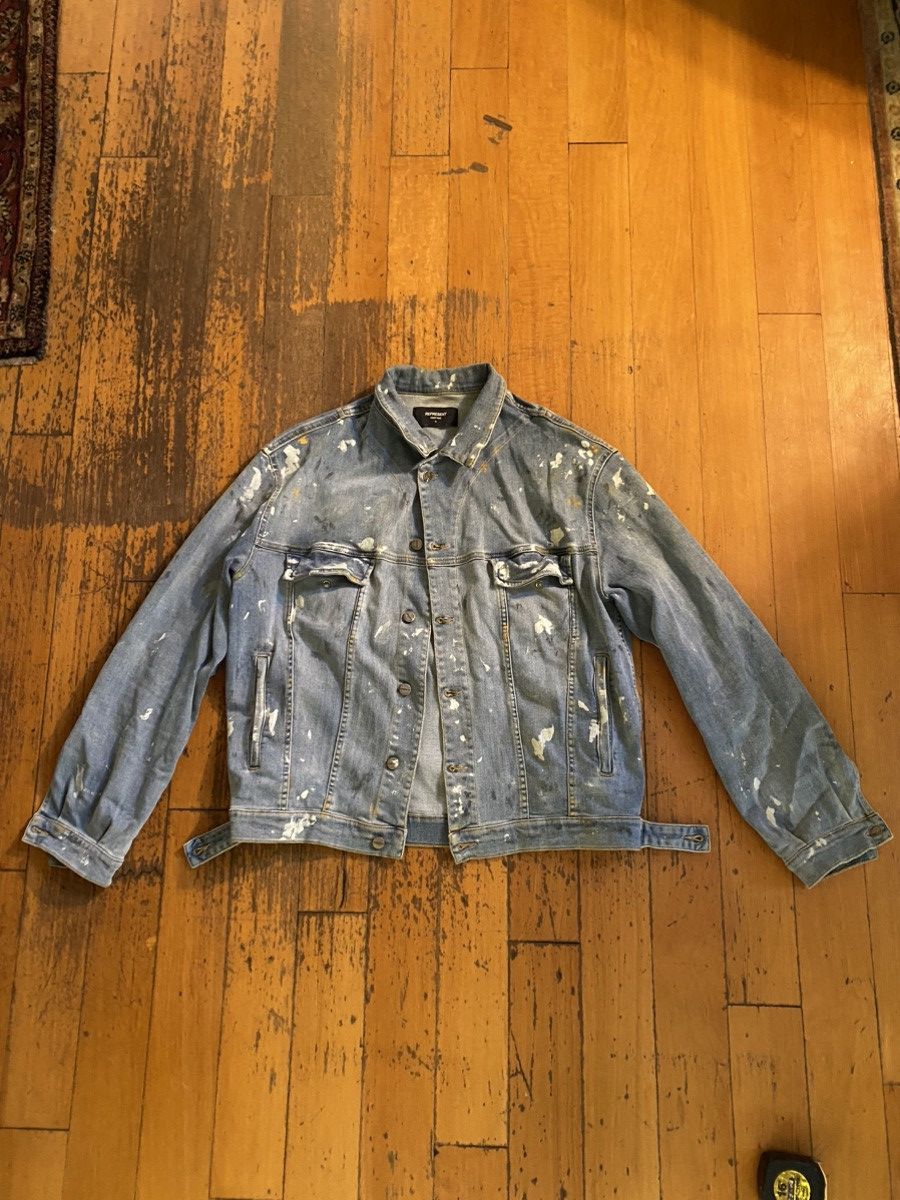 Designer × Represent Clo. RARE represent paint splatter jacket Size US L / EU 52-54 / 3 - 1 Thumbnail