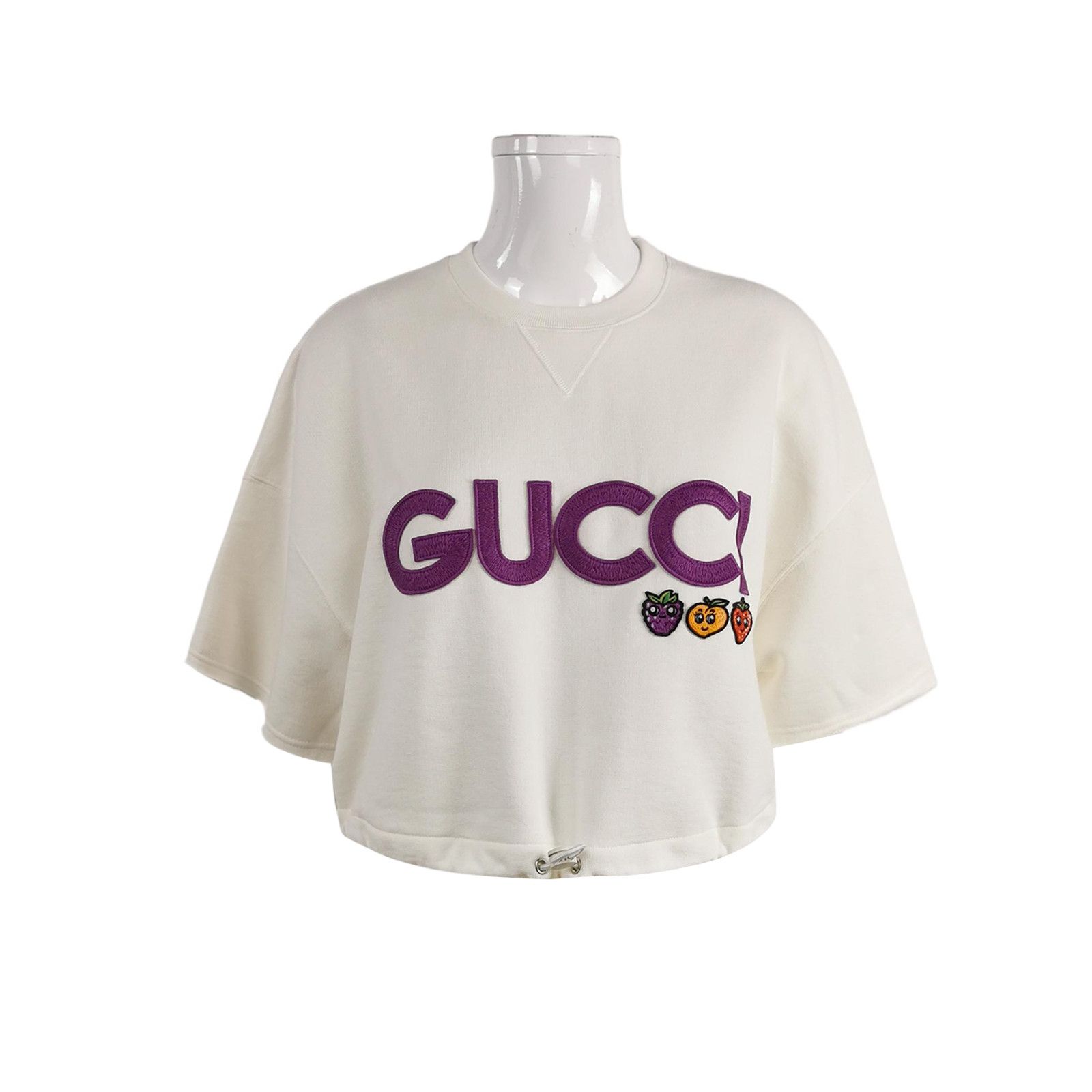 Gucci Gucci Women s Short Sleeve Shirts Size S / US 4 / IT 40 - 1 Thumbnail