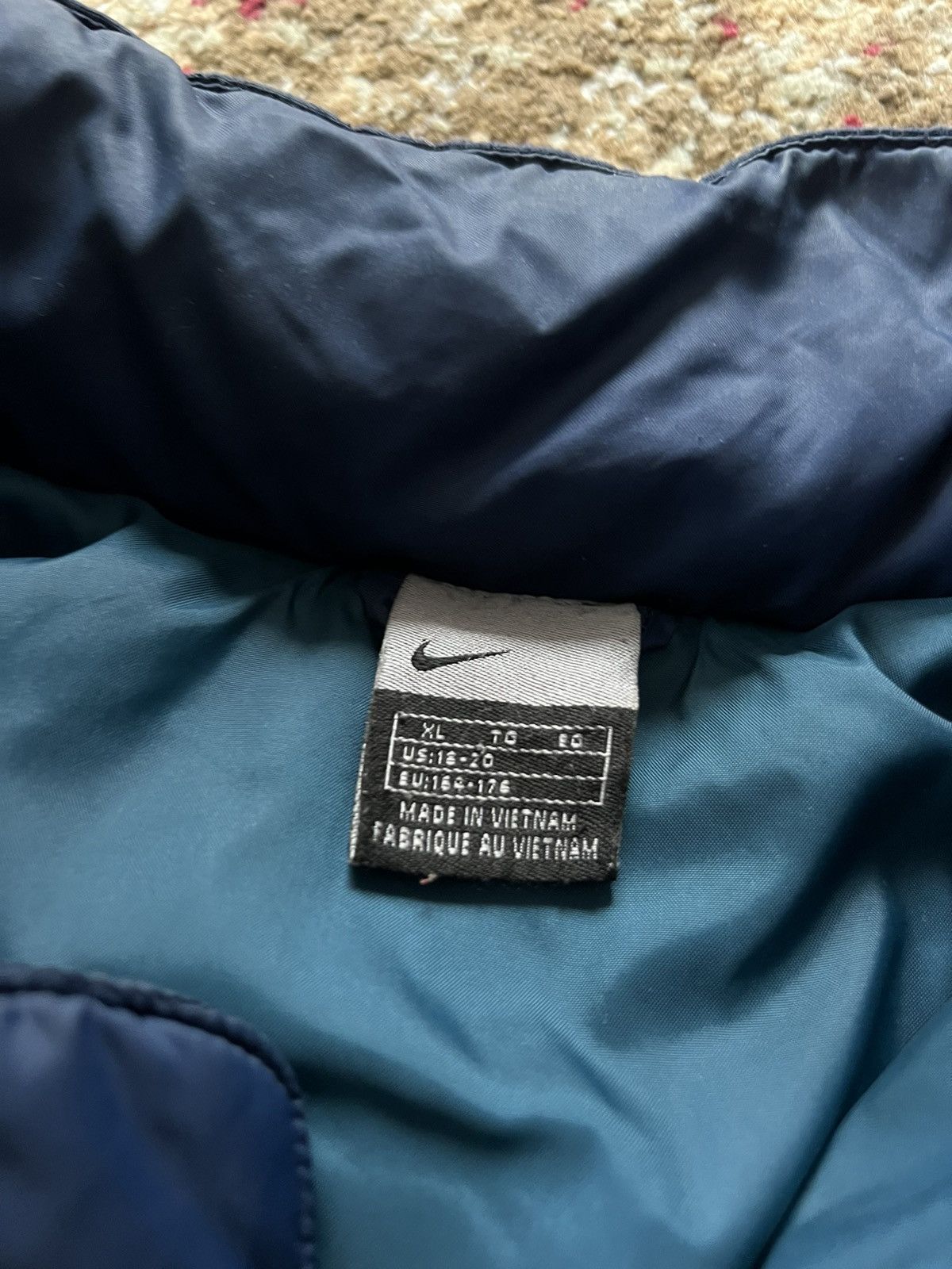 Nike × Vintage 🤖 90’s NIKE RETRO DOWN PUFFER SWOOSH LOGO Y2K JACKET Size US S / EU 44-46 / 1 - 4 Thumbnail