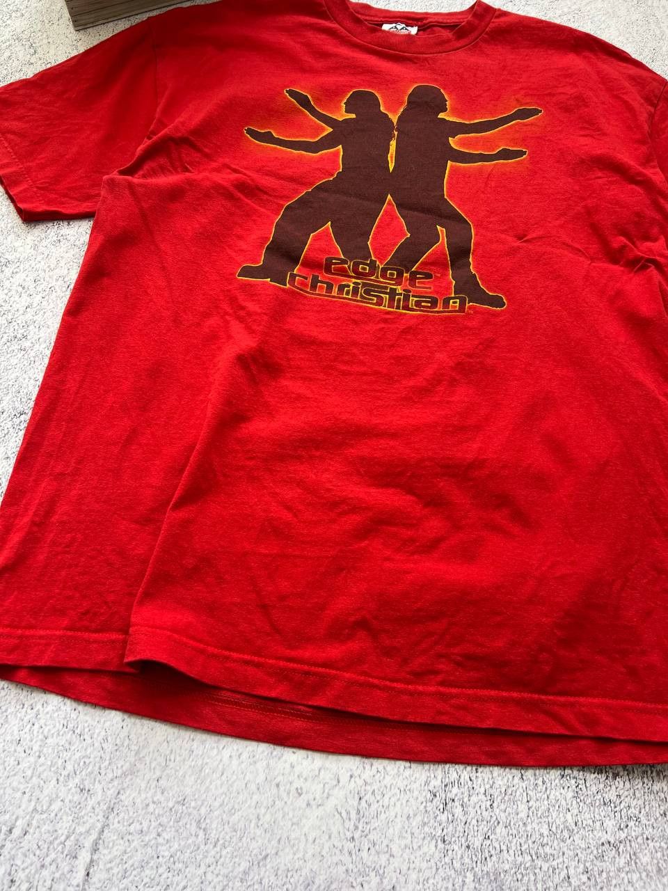 Vintage × WWE WWE Edge And Christian Positively Awesome Tshirt Size US XL / EU 56 / 4 - 11 Thumbnail