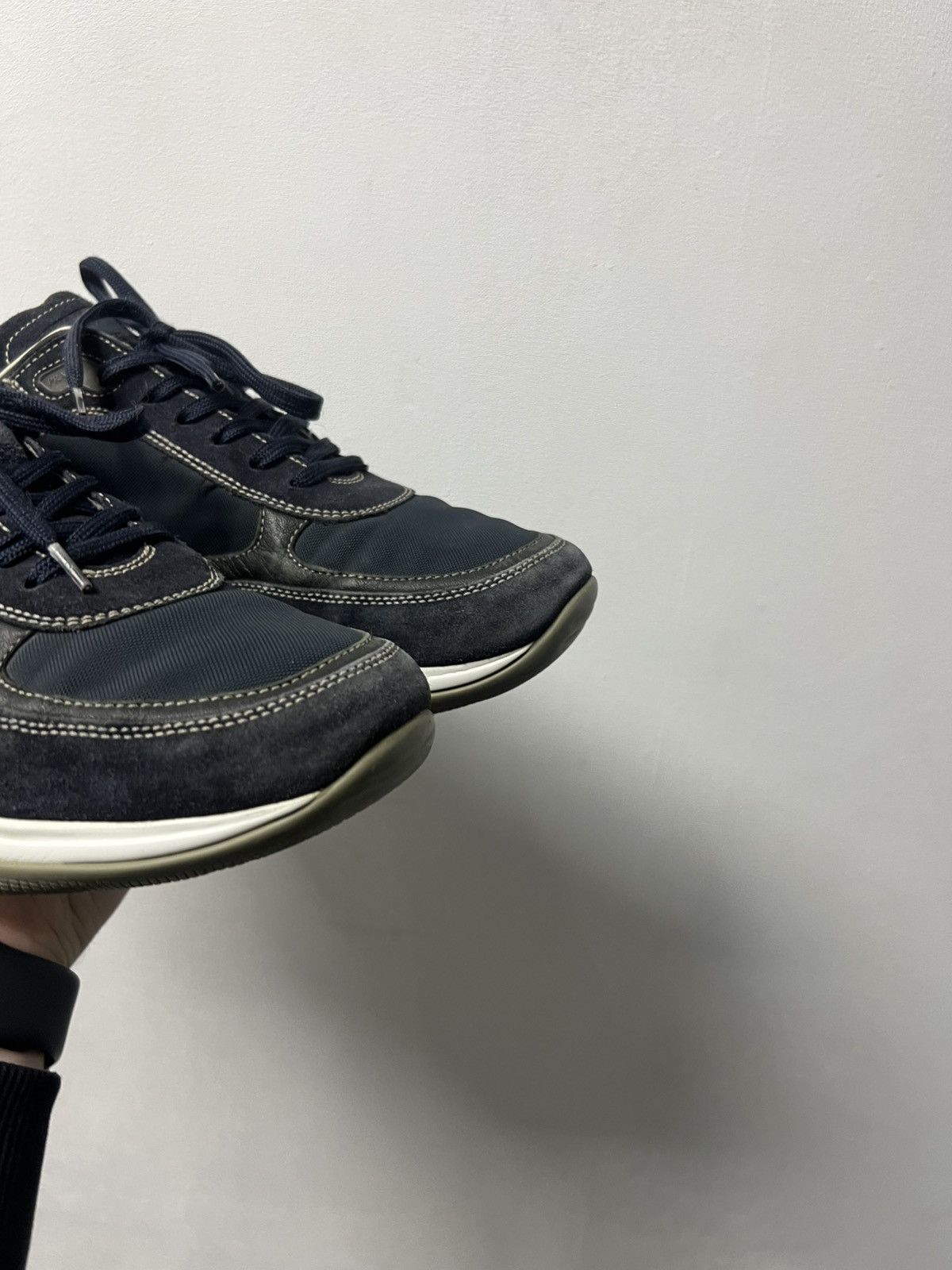 Prada Vintage Prada Blue American Cup Luxury Sneakers Size US 9 / EU 42 - 4 Thumbnail
