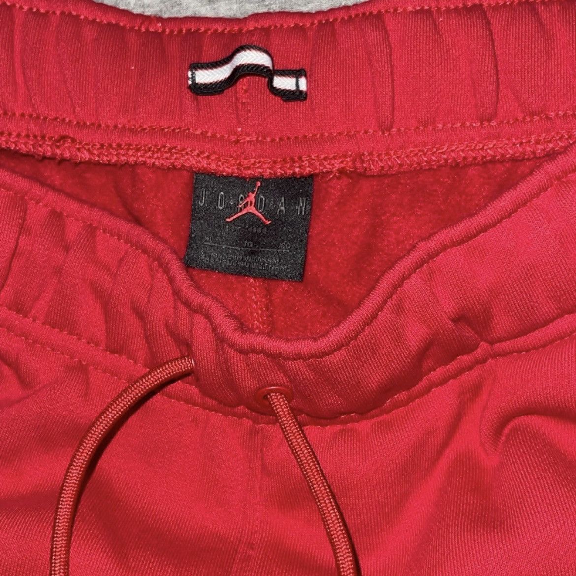 Jordan Brand Nike Air Jordan Essential Fleece Men's Jogger Sweats (Red) Size US 38 / EU 54 - 3 Thumbnail