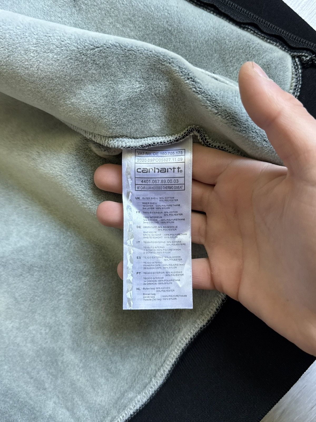 Carhartt Carhartt Car-Lux Hooded Thermo Sweat Jacket Size M / US 6-8 / IT 42-44 - 10 Thumbnail
