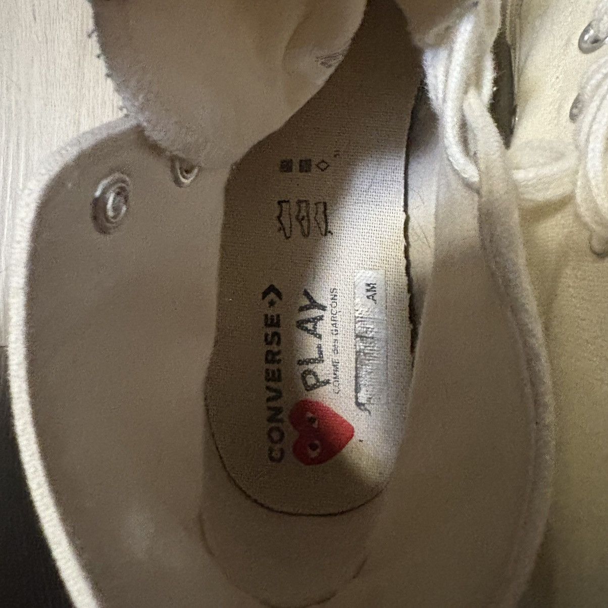 Comme des Garcons PLAY CDG x Converse Size 10 Size US 10 / EU 43 - 3 Thumbnail