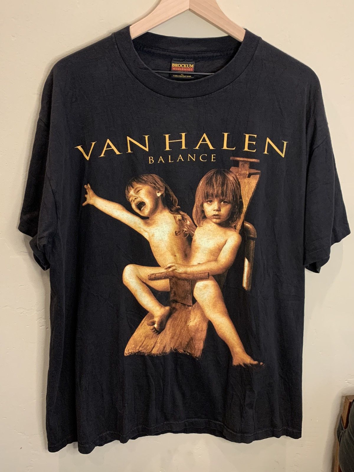 Band Tees × Brockum × Vintage *RARE* Vintage 1995 Van Halen 