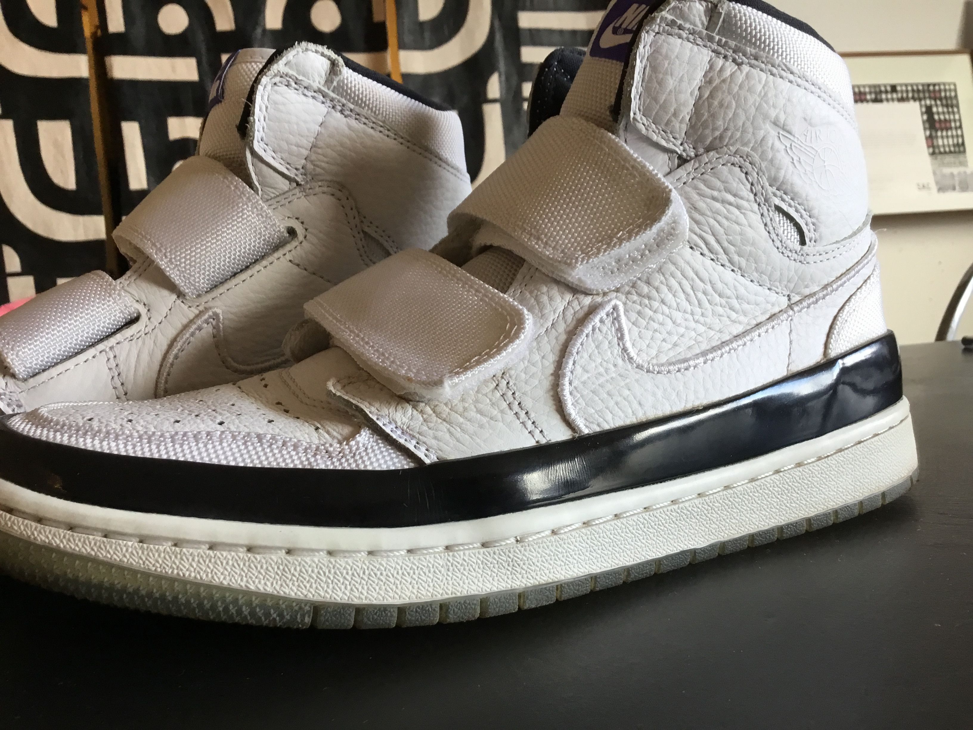 Nike NIKE AIR JORDAN 1 RE HI DOUBLE STRP Size US 8.5 / EU 41-42 - 7 Thumbnail
