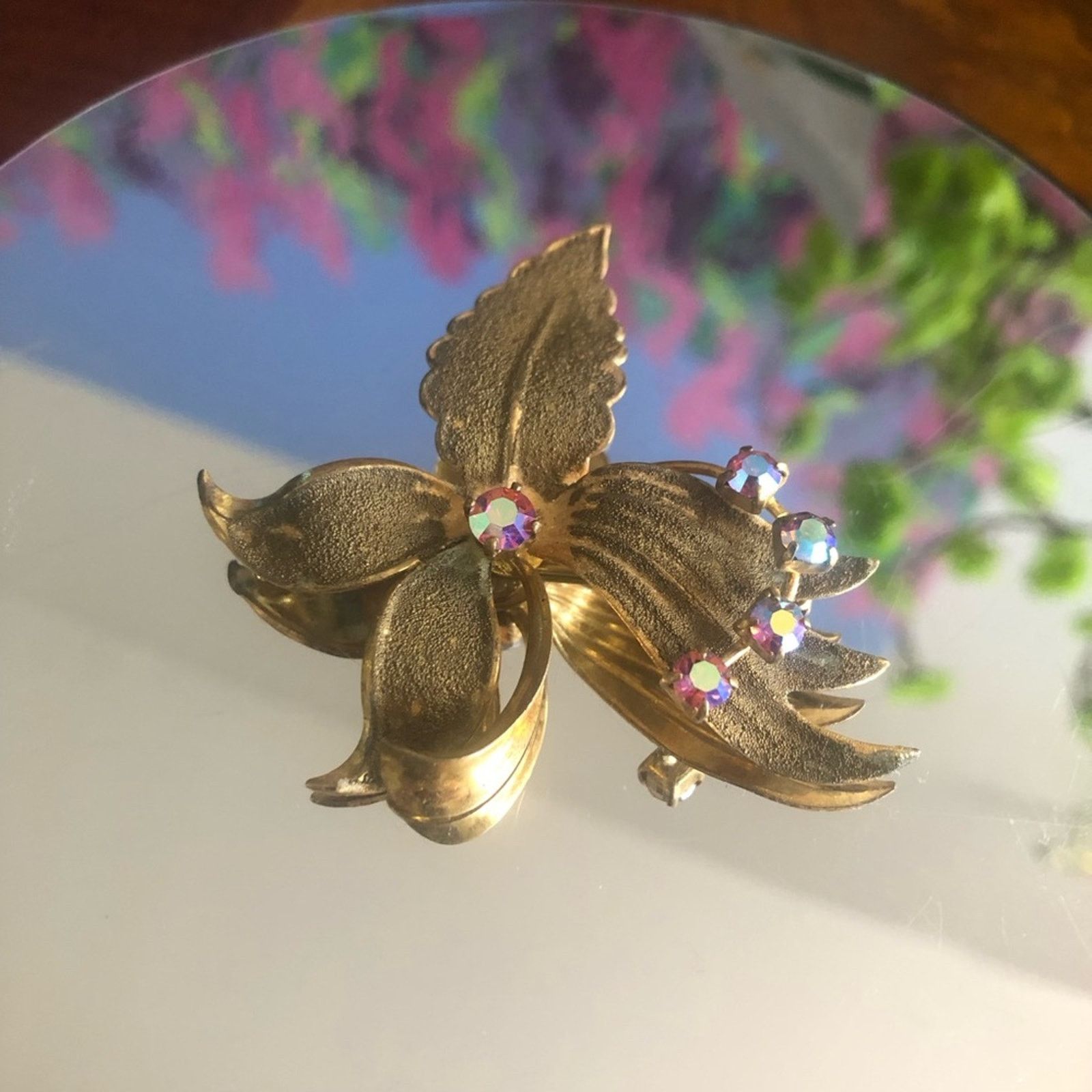 Vintage Vintage signed western germany sugar botanical brooch pin Size ONE SIZE - 3 Thumbnail