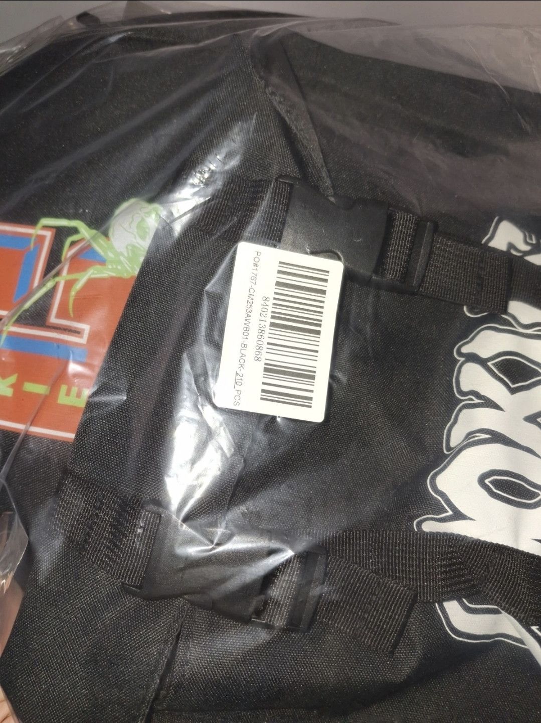 Cookies Cookies Black Graphics Smell Proof Backpack Size ONE SIZE - 5 Thumbnail