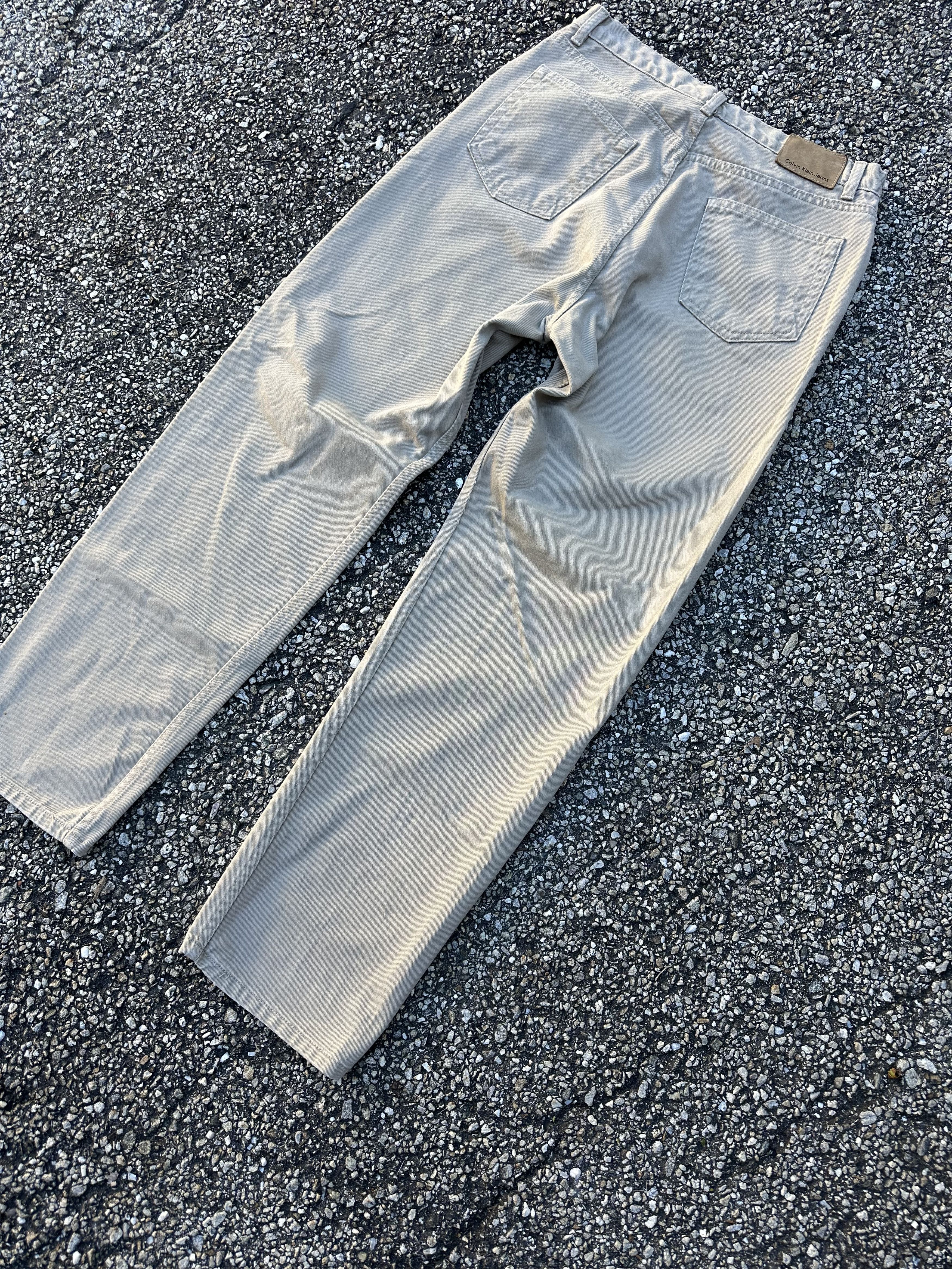 Calvin Klein × Vintage MENS CALVIN CLEIN JEANS Y2K Size US 34 / EU 50 - 4 Thumbnail