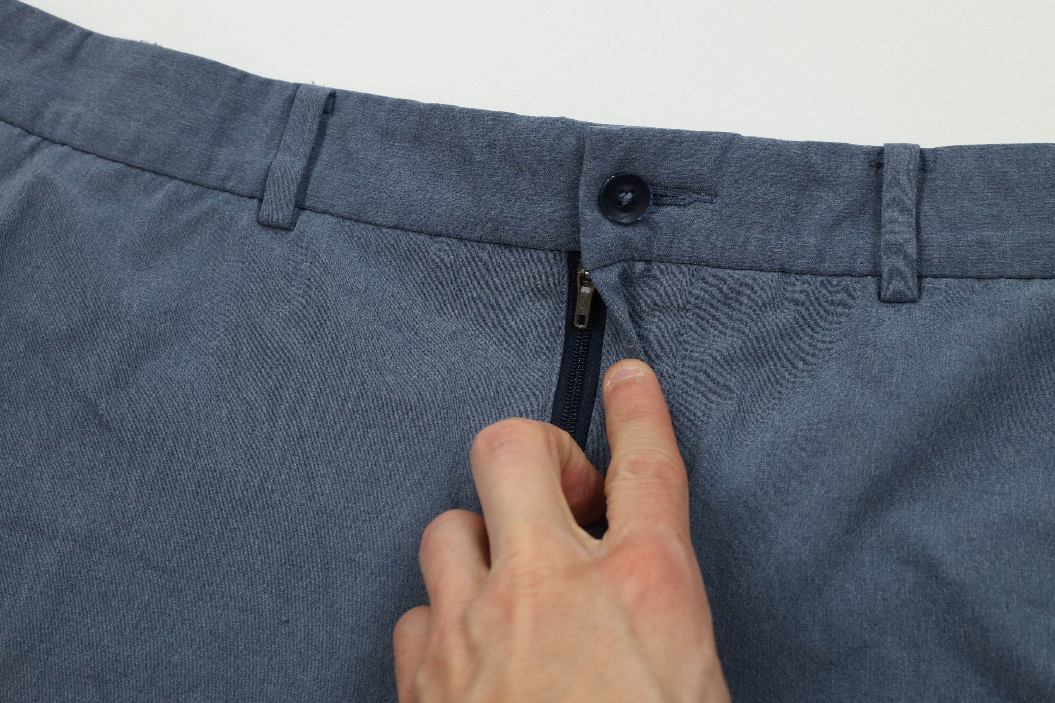 Nike Nike Golf Chambray Stretch Golfing Chino Shorts Blue Size US 38 / EU 54 - 5 Thumbnail
