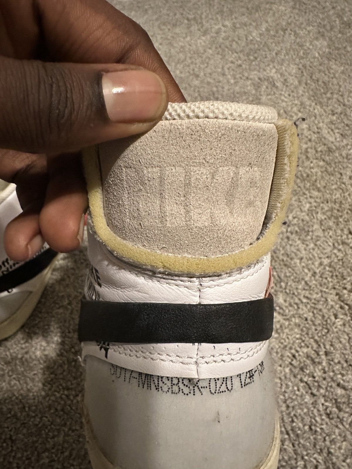 Nike × Off-White Nike off white the 10 blazer mid Size US 12 / EU 45 - 7 Thumbnail