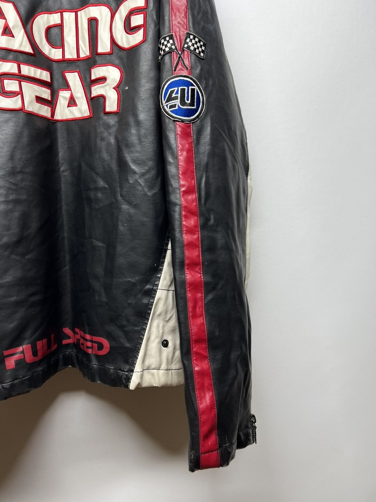 Vintage Vintage Y2k Redmax Speed Leather Racing Gear Jacket 00’s Size US XL / EU 56 / 4 - 14 Thumbnail