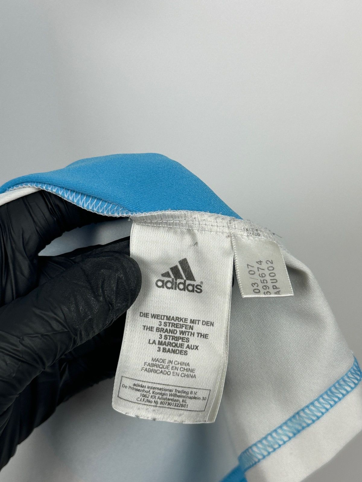 Adidas 2007/08 Adidas Olimpique Marseille Vintage Soccer Jersey Size US XL / EU 56 / 4 - 18 Thumbnail