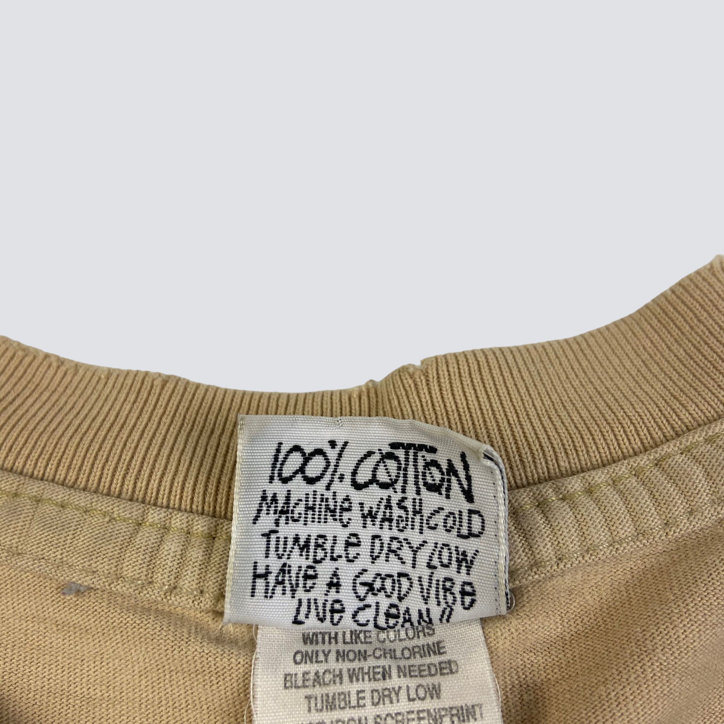 Stussy 1980s BAGGY STUSSY NYLTLA RARE BIG LOGO ARCHIVE TEE - № 40 Size US XL / EU 56 / 4 - 7 Thumbnail
