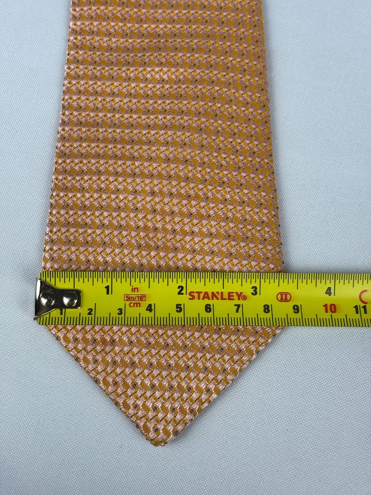 Ozwald Boateng Ozwald Boateng Bespoke Couture Silk Tie Made England Size ONE SIZE - 12 Thumbnail