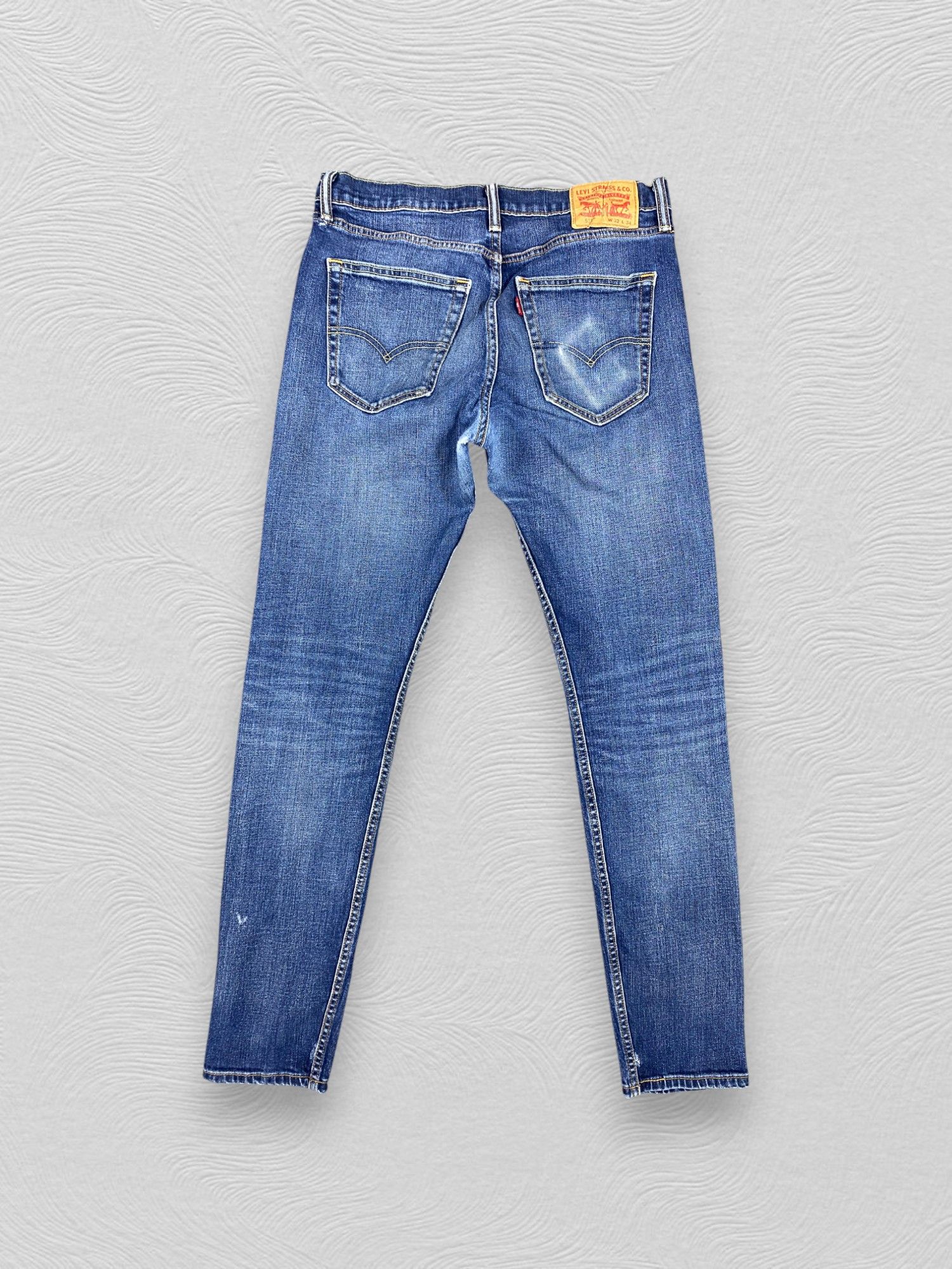 Levi's Distressed Blue Levi's 512 Jeans 31x31 Denim -SJ085 Size US 31 - 2 Thumbnail