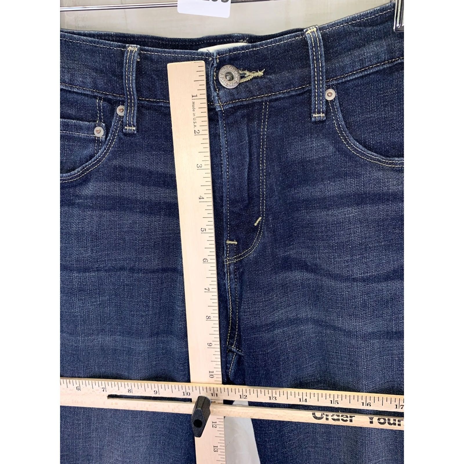 Levi's Levi’s Jeans 515 Stretch Boot Cut Denim Womens 6s/28-11195 Blue Cotton Blend Regular Size Type Jeans Womens Size 28" / US 6 / IT 42 - 3 Thumbnail