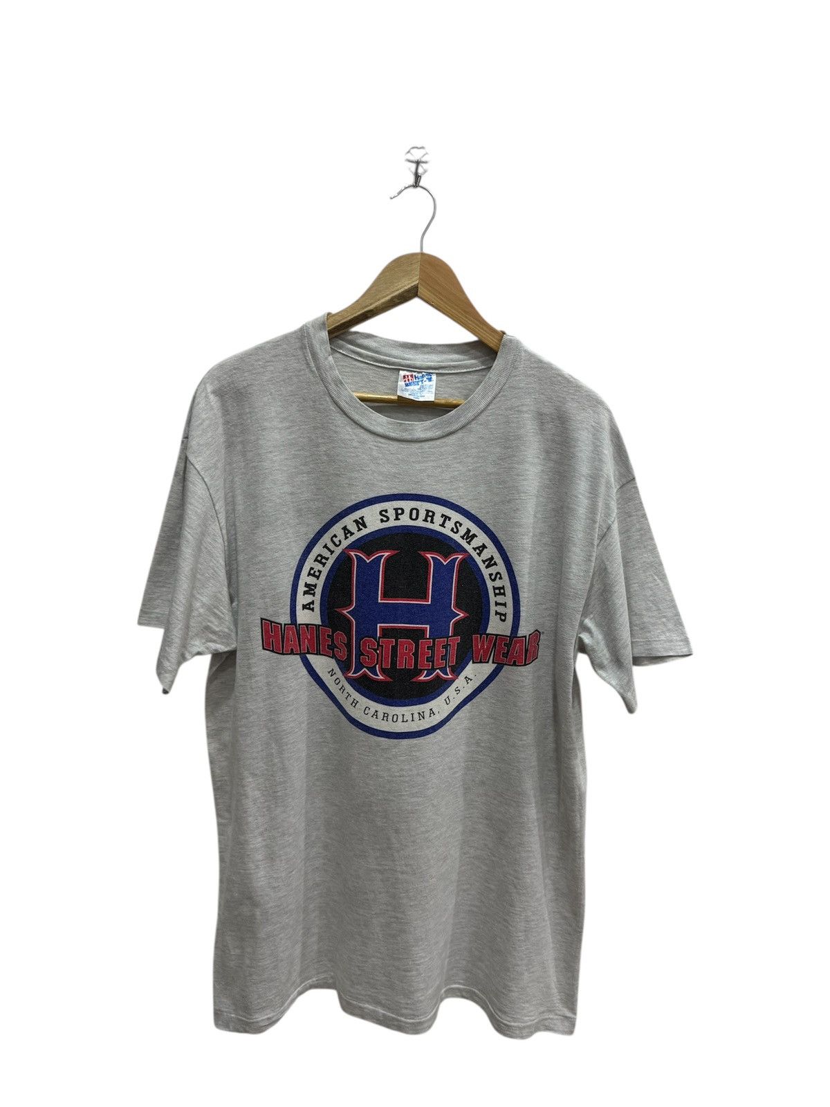 Hanes Vintage Hanes Street Wear Made in USA Size US L / EU 52-54 / 3 - 1 Thumbnail