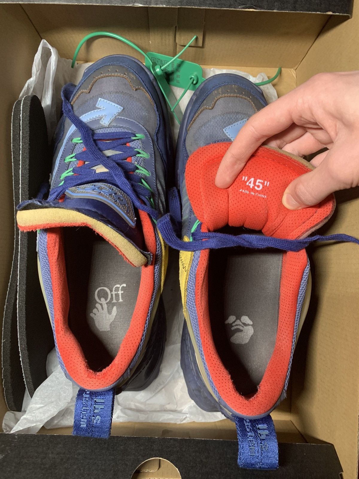 Off-White Off-White Odsy-1000 Size US 12 / EU 45 - 3 Thumbnail