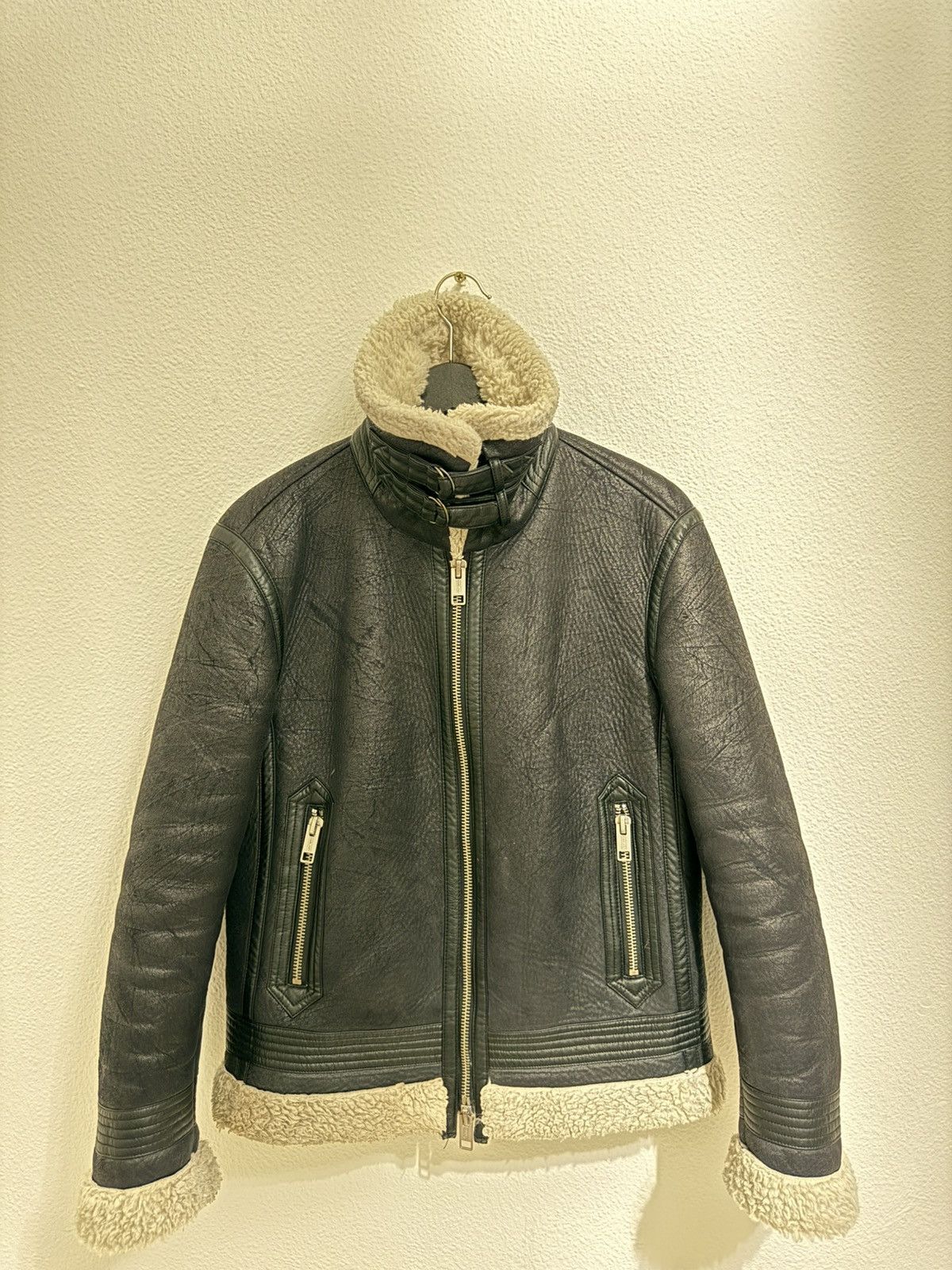 Replay Replay Shearling Jacket Size US S / EU 44-46 / 1 - 4 Thumbnail