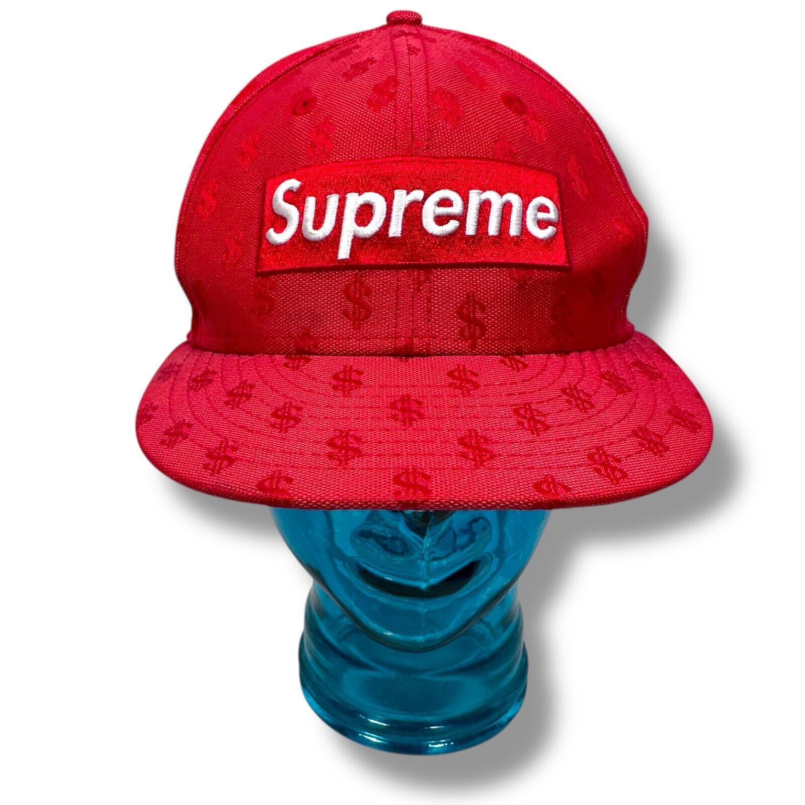 New Era × Supreme Supreme Box Logo New Era 2018 Red Mesh Fitted