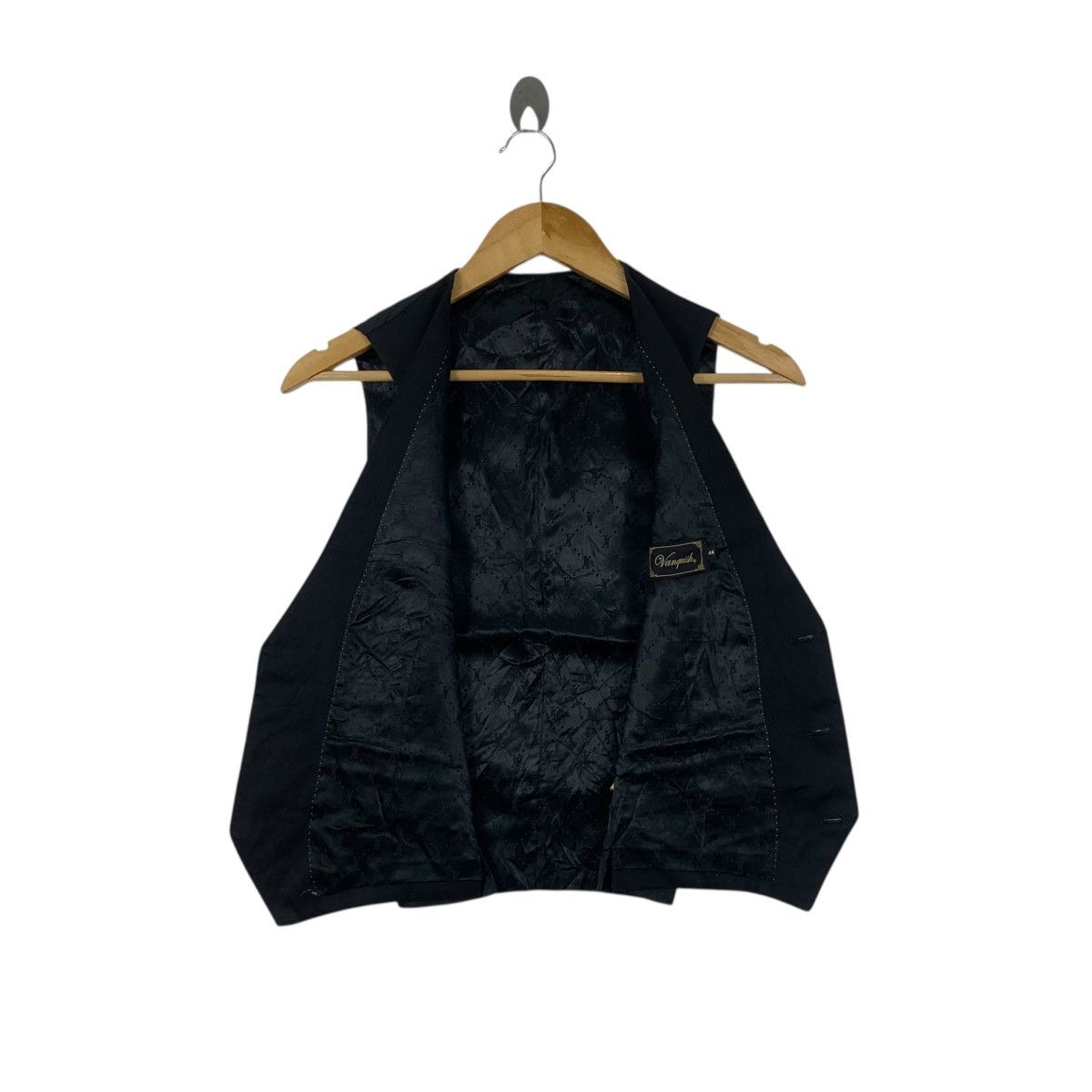 Vanquish Vintage VANQUISH HARAJUKU JAPAN Quilted Monogram Vest Jacket Size XXS / US 00 / IT 34 - 5 Thumbnail