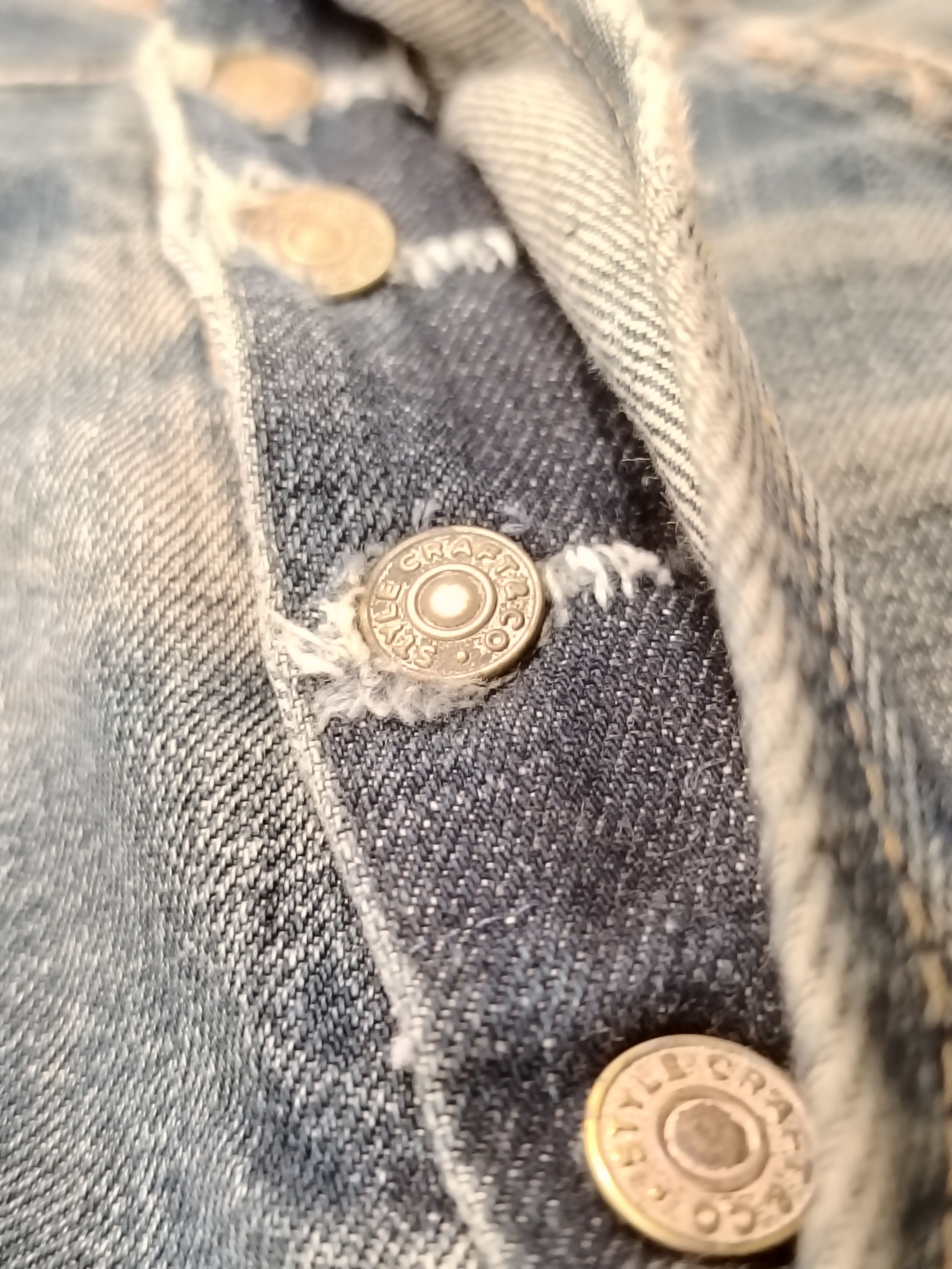 Evisu Evisu Jeans Vintage (Evis) Daicock Boro Remaked Size US 32 / EU 48 - 14 Thumbnail