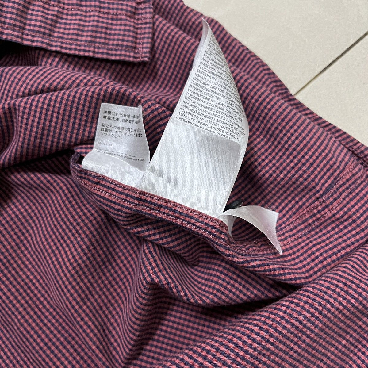 Levi's × Vintage Levis Small Checkered Button Up Shirt Size US M / EU 48-50 / 2 - 11 Thumbnail