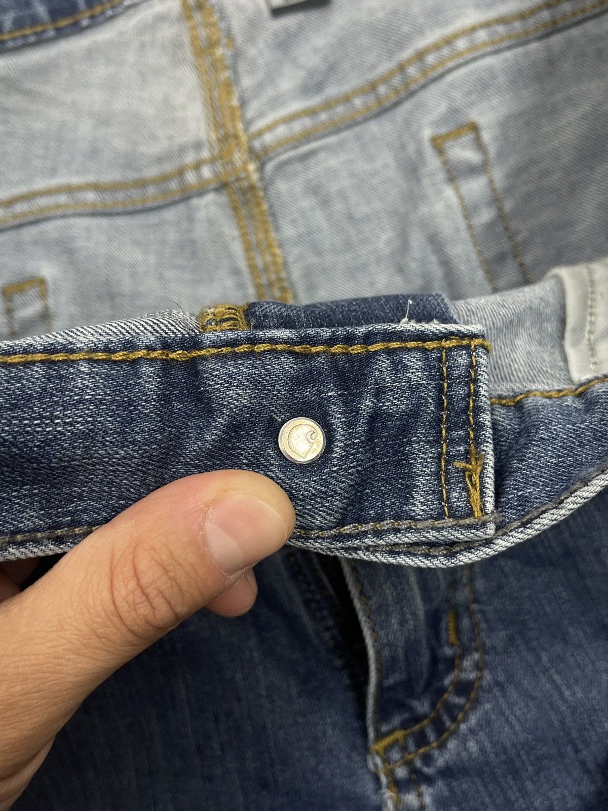 Carhartt Vintage Carhartt WIP Rugged Flex Relaxed Fit Denim Jeans Size US 36 / EU 52 - 10 Thumbnail