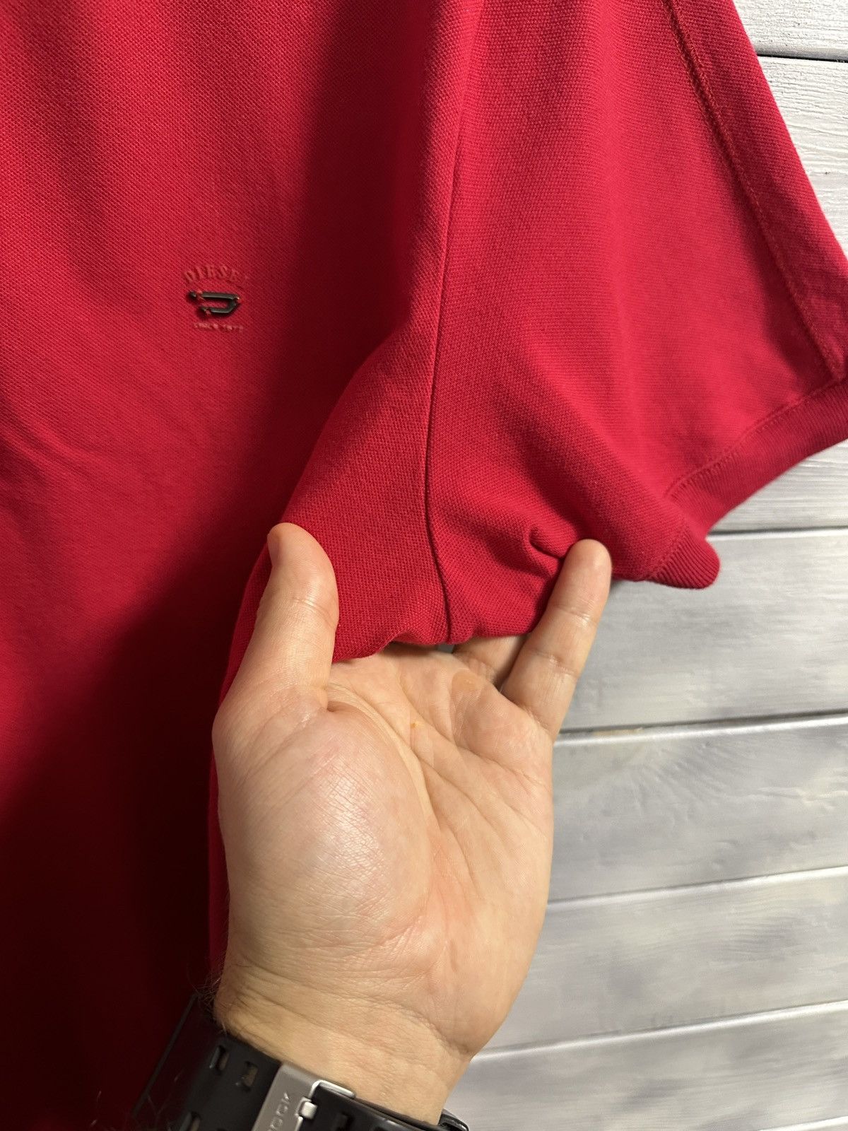 Diesel Rare Vintage Luxury Polo Diesel Industries Small Logo. Size US XL / EU 56 / 4 - 6 Thumbnail